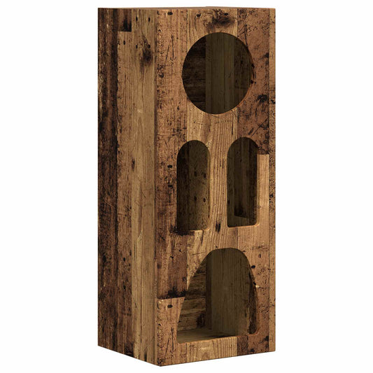 vidaXL Πλαϊνό γραφείο Παλιό ξύλο 40 x 35 x 100.5 εκ Επεξεργασμένο ξύλο