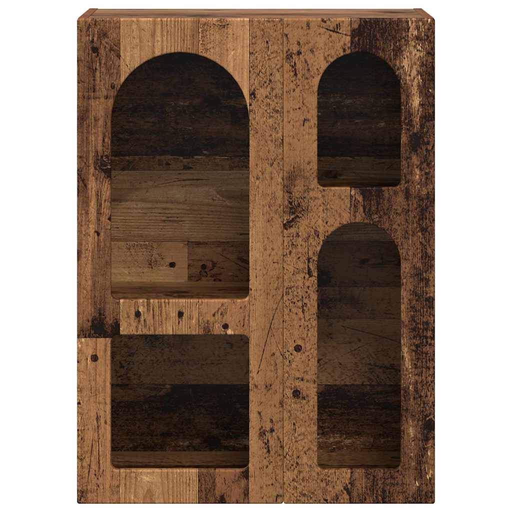 vidaXL Πλαϊνό γραφείο Παλιό ξύλο 59 x 35 x 80.5 εκ. Επεξεργασμένο ξύλο