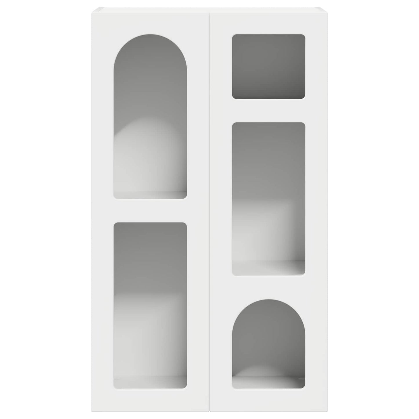 vidaXL Πλαϊνό γραφείο Λευκό 59 x 35 x 100,5 εκ Επεξεργασμένο ξύλο