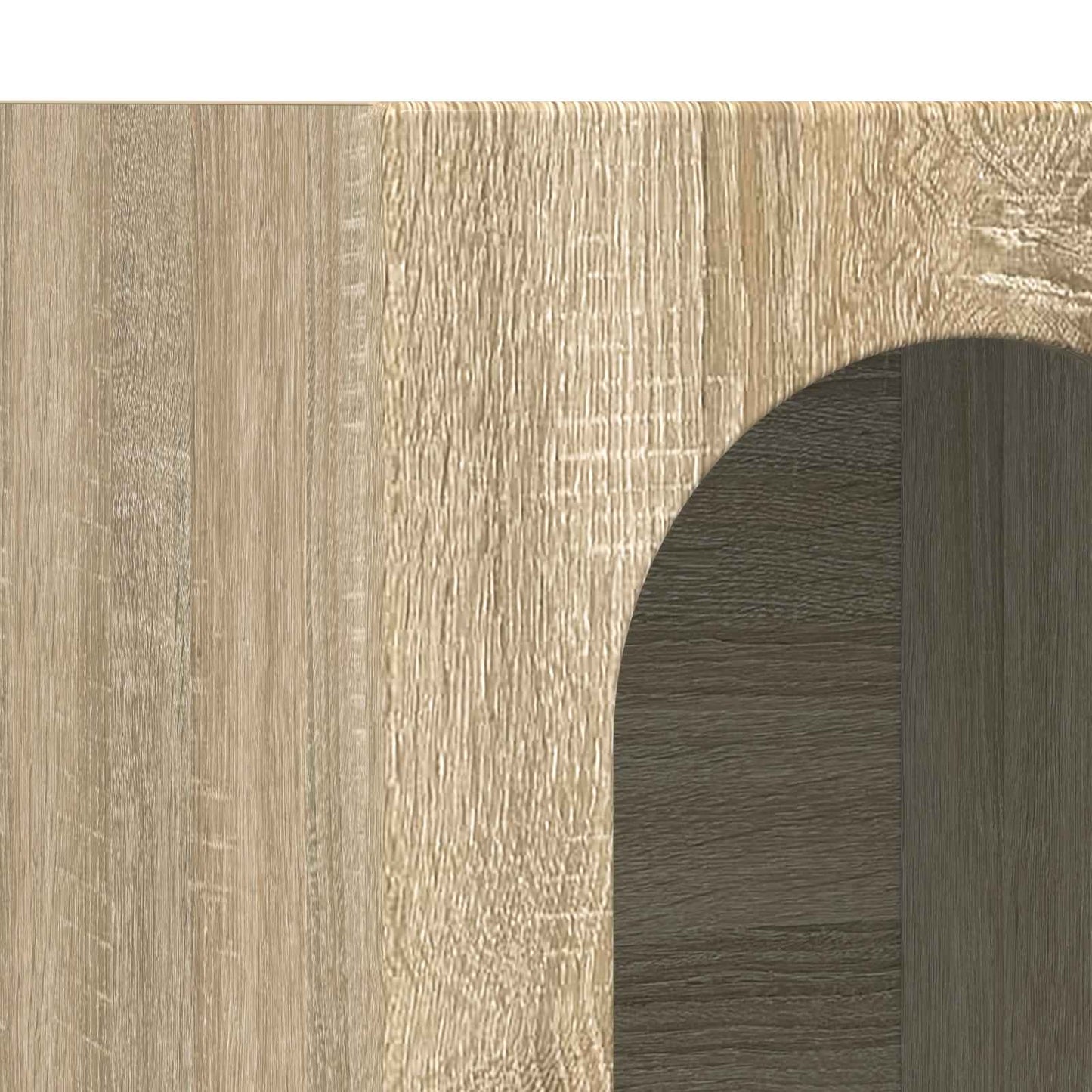 vidaXL Πλαϊνό γραφείο Δρύς Sonoma 59 x 35 x 100,5 εκ