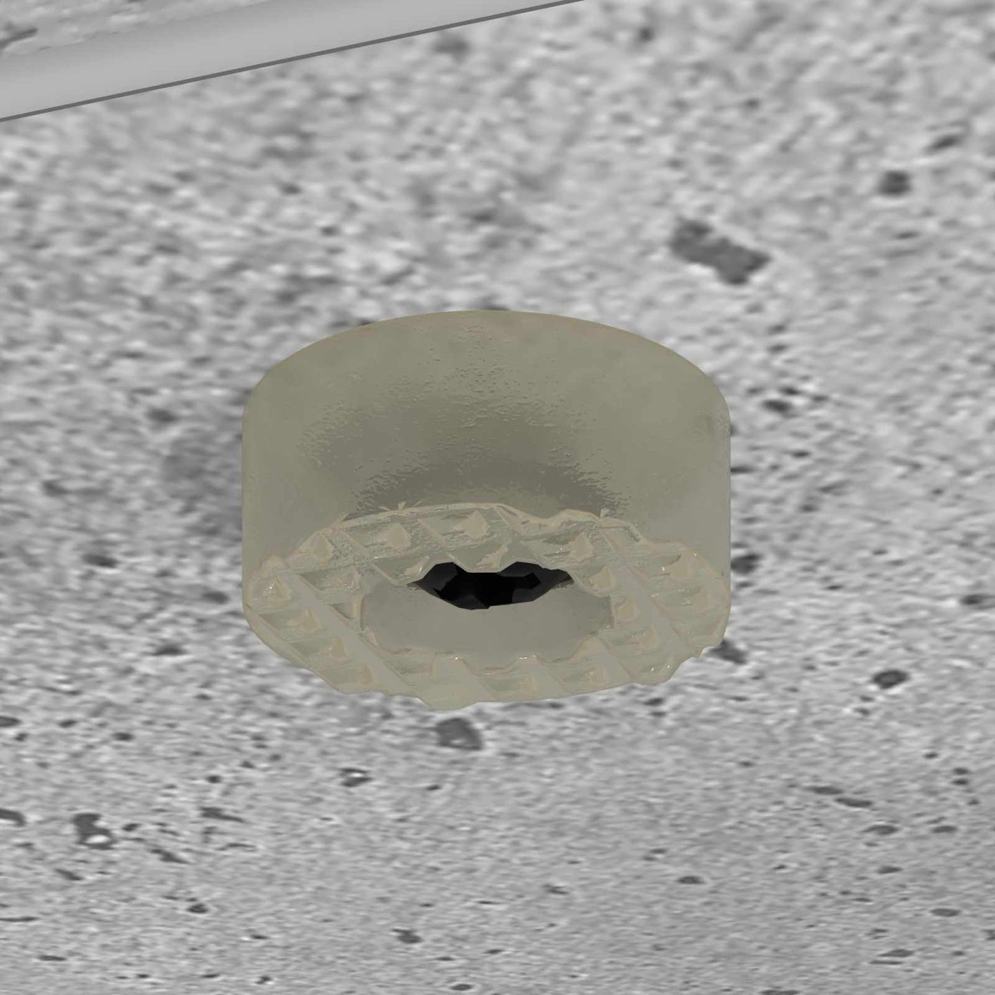 vidaXL Πλαϊνό γραφείο Σκυρόδεμα Γκρι 59 x 35 x 100,5 εκ