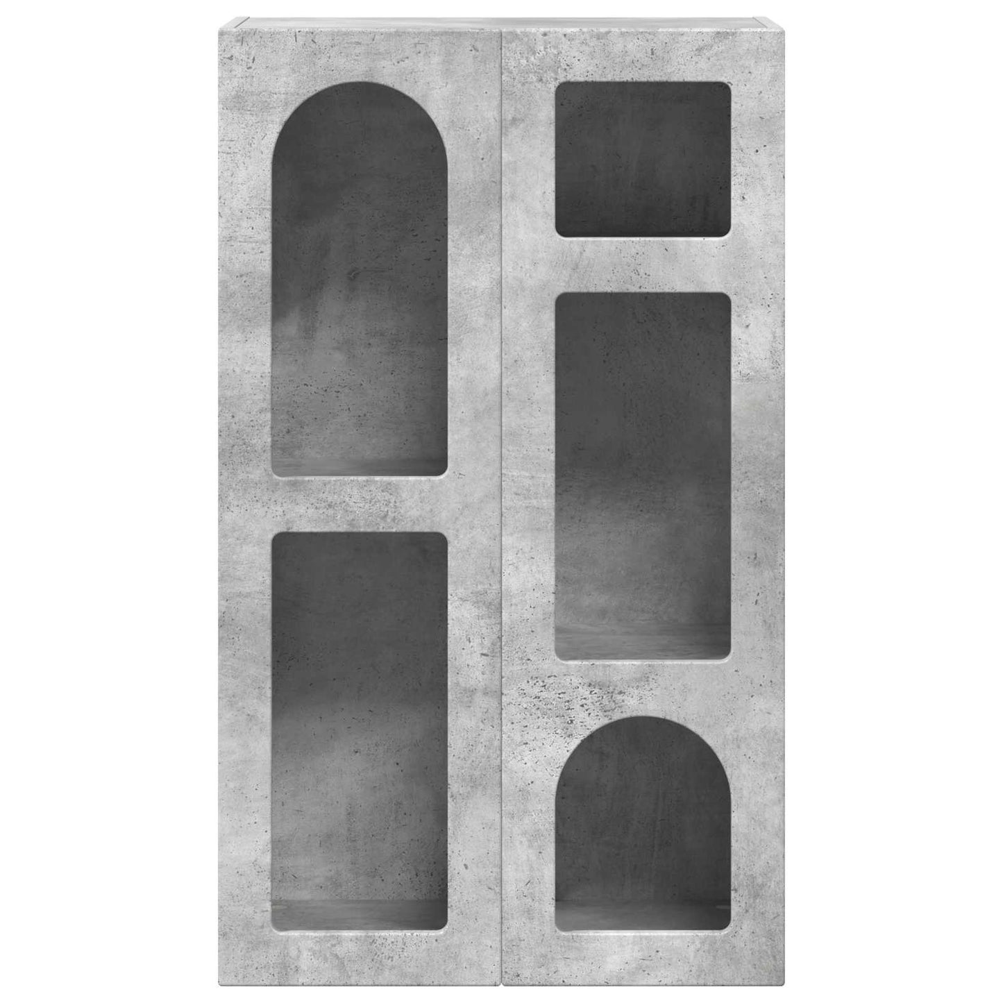 vidaXL Πλαϊνό γραφείο Σκυρόδεμα Γκρι 59 x 35 x 100,5 εκ