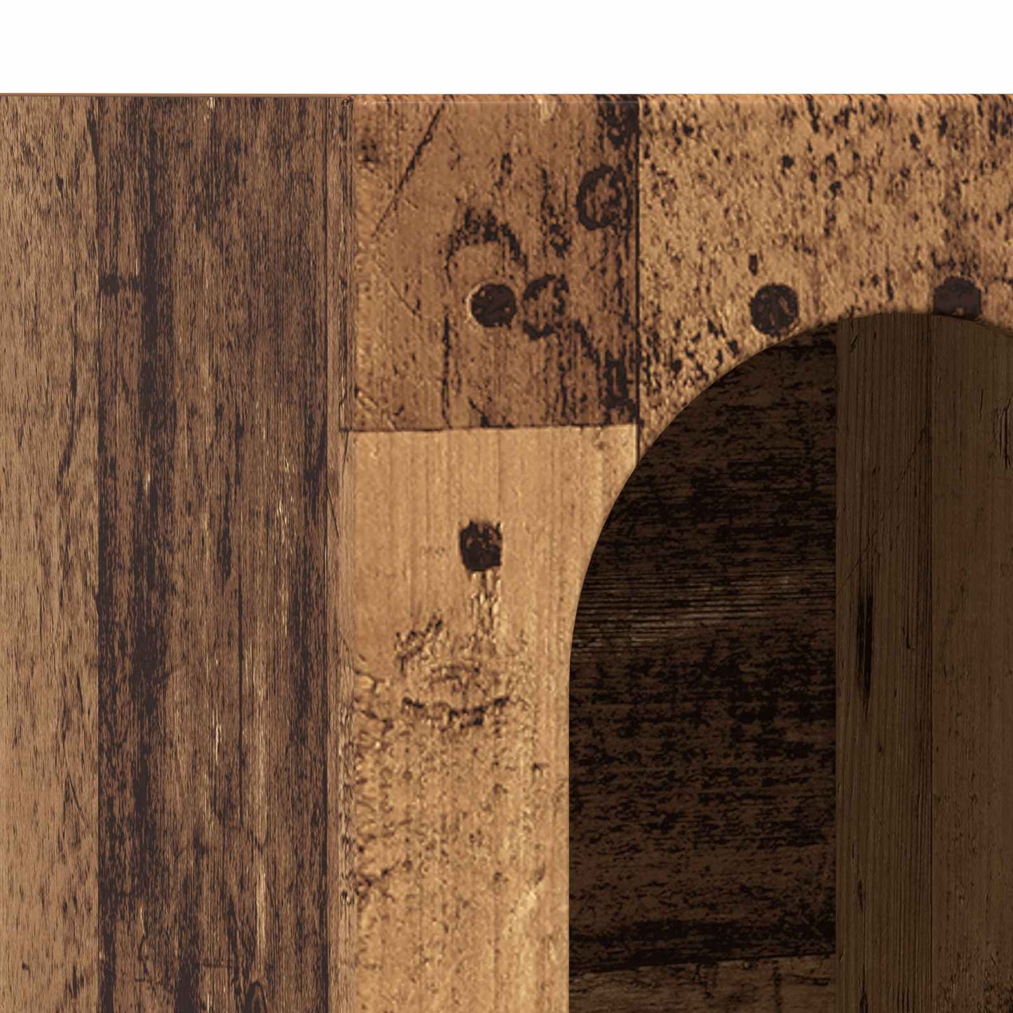 vidaXL Πλαϊνό γραφείο Παλιό ξύλο 59 x 35 x 100,5 εκ Επεξεργασμένο ξύλο