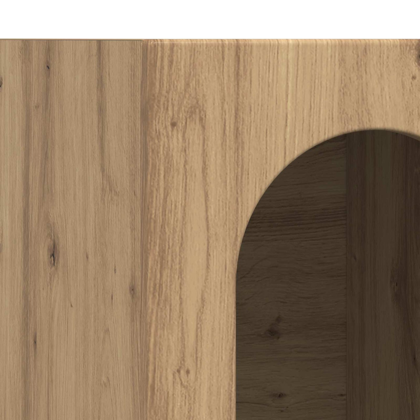 vidaXL Πλαϊνό γραφείο Artisan Oak 59 x 35 x 100,5 εκ