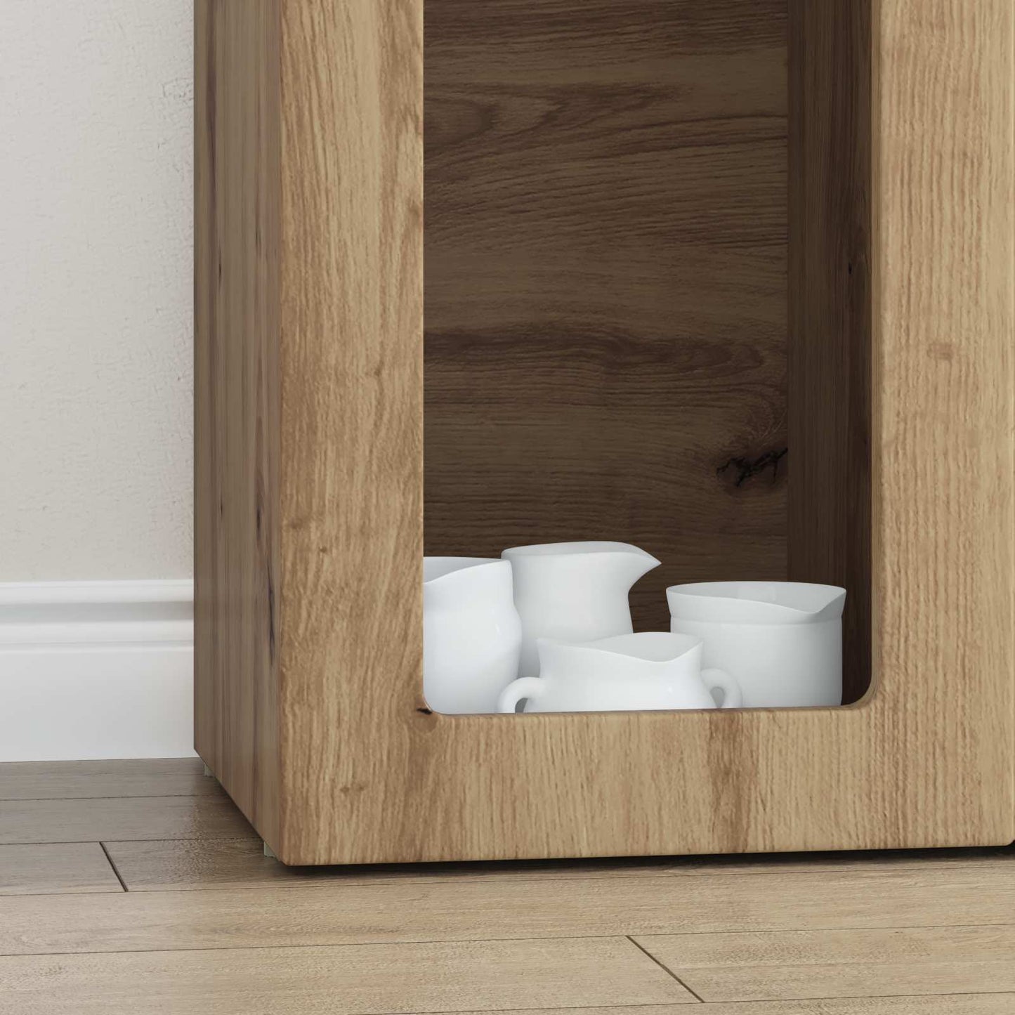 vidaXL Πλαϊνό γραφείο Artisan Oak 59 x 35 x 100,5 εκ