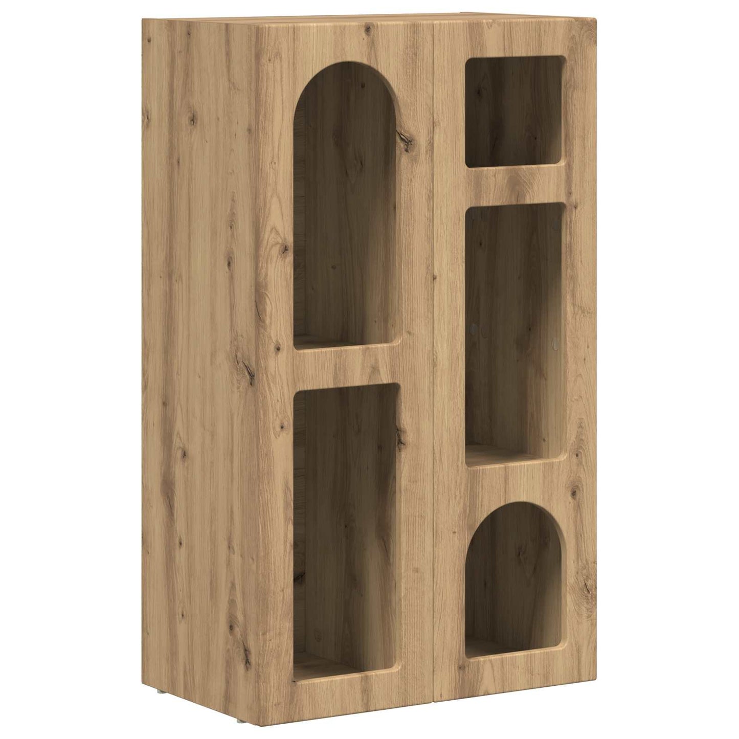 vidaXL Πλαϊνό γραφείο Artisan Oak 59 x 35 x 100,5 εκ