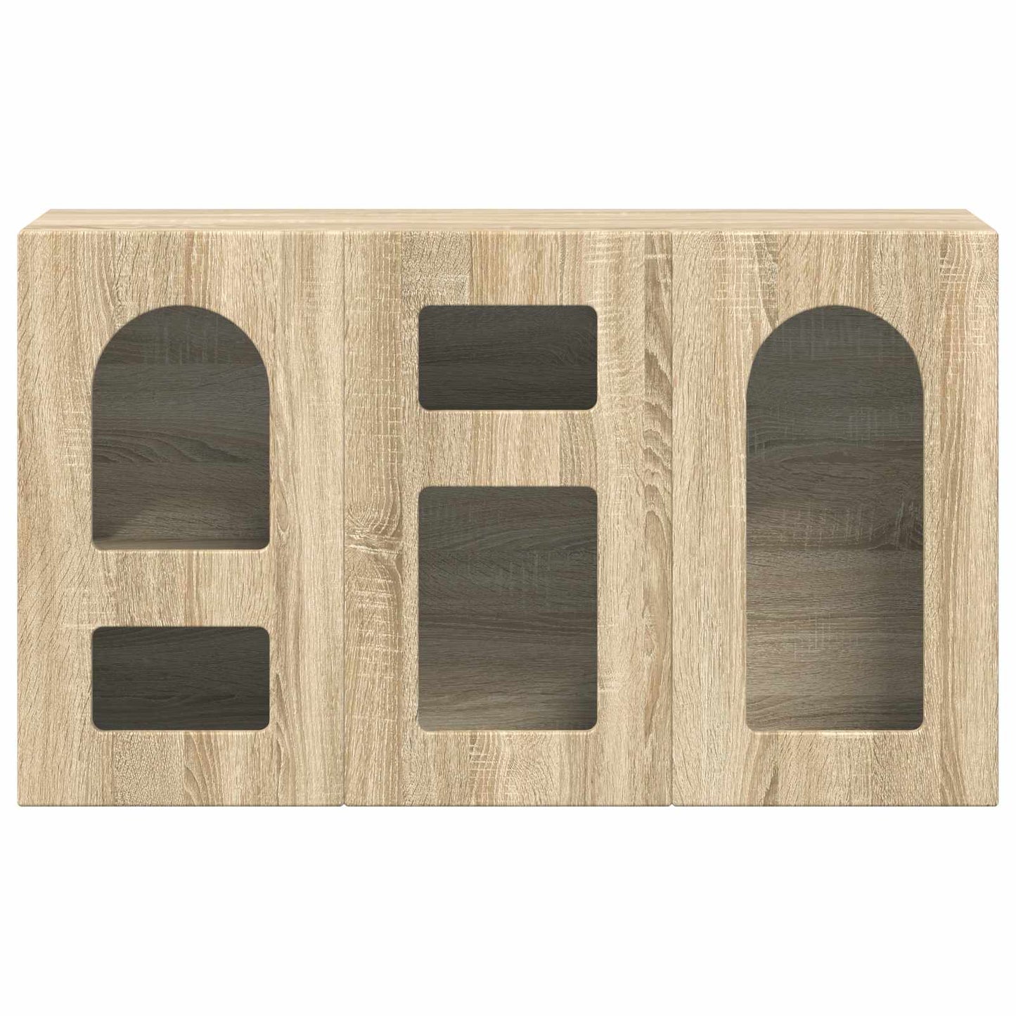 vidaXL Πλαϊνό γραφείο Δρύς Sonoma 100 x 35 x 59 εκ Επεξεργασμένο ξύλο