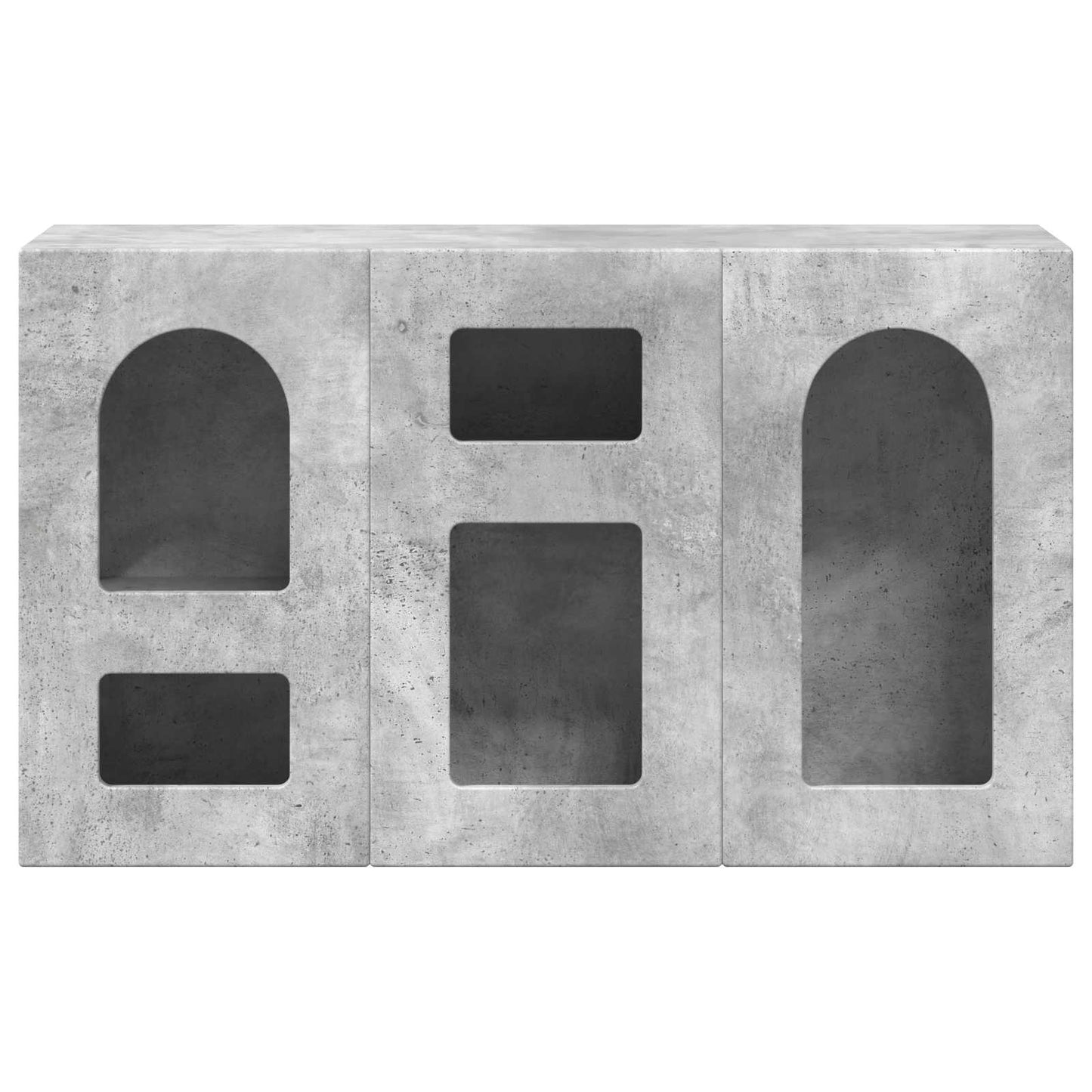 vidaXL Πλαϊνό γραφείο Σκυρόδεμα Γκρι 100 x 35 x 59 εκ