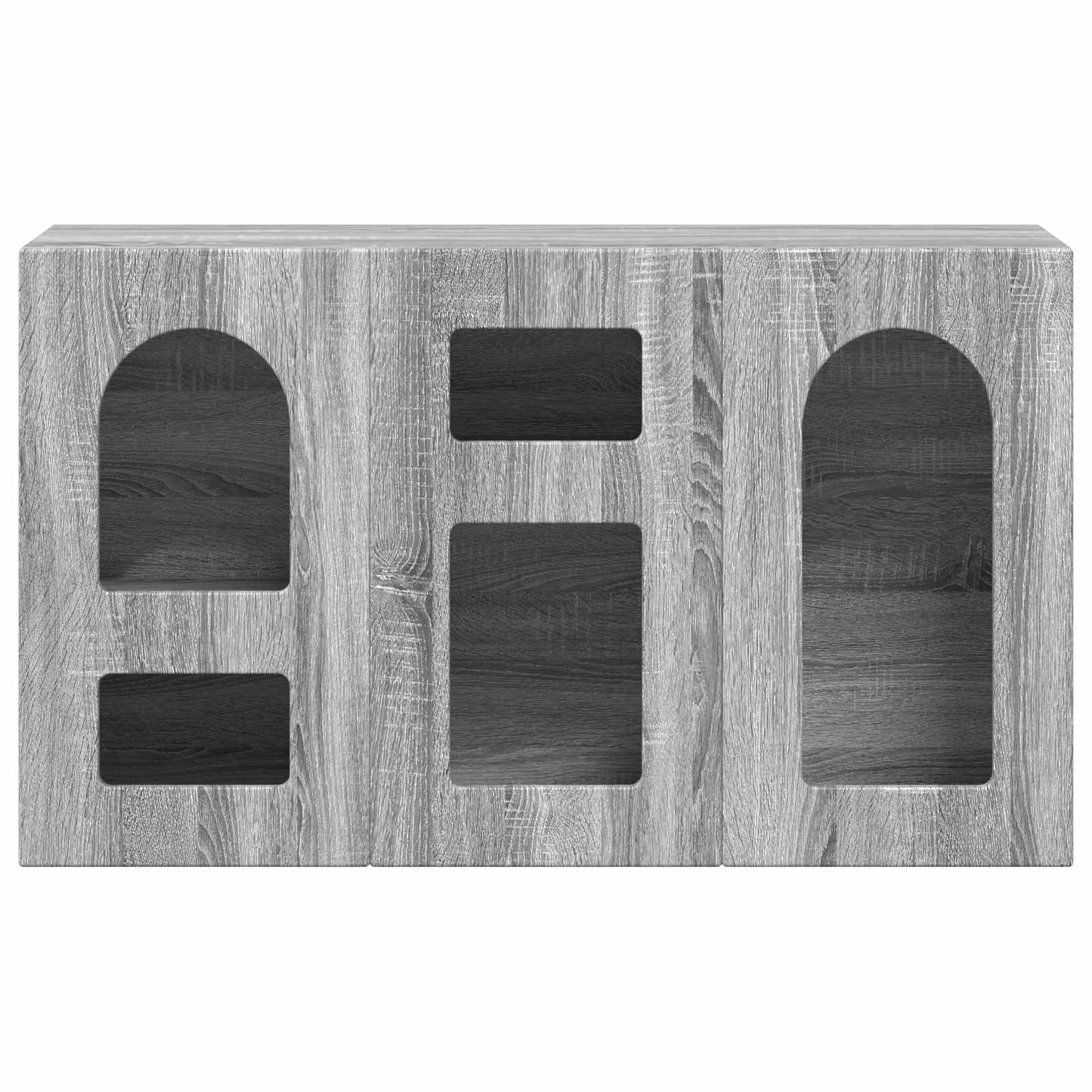 vidaXL Πλαϊνό γραφείο Γκρίζο Σονομα 100 x 35 x 59 εκ