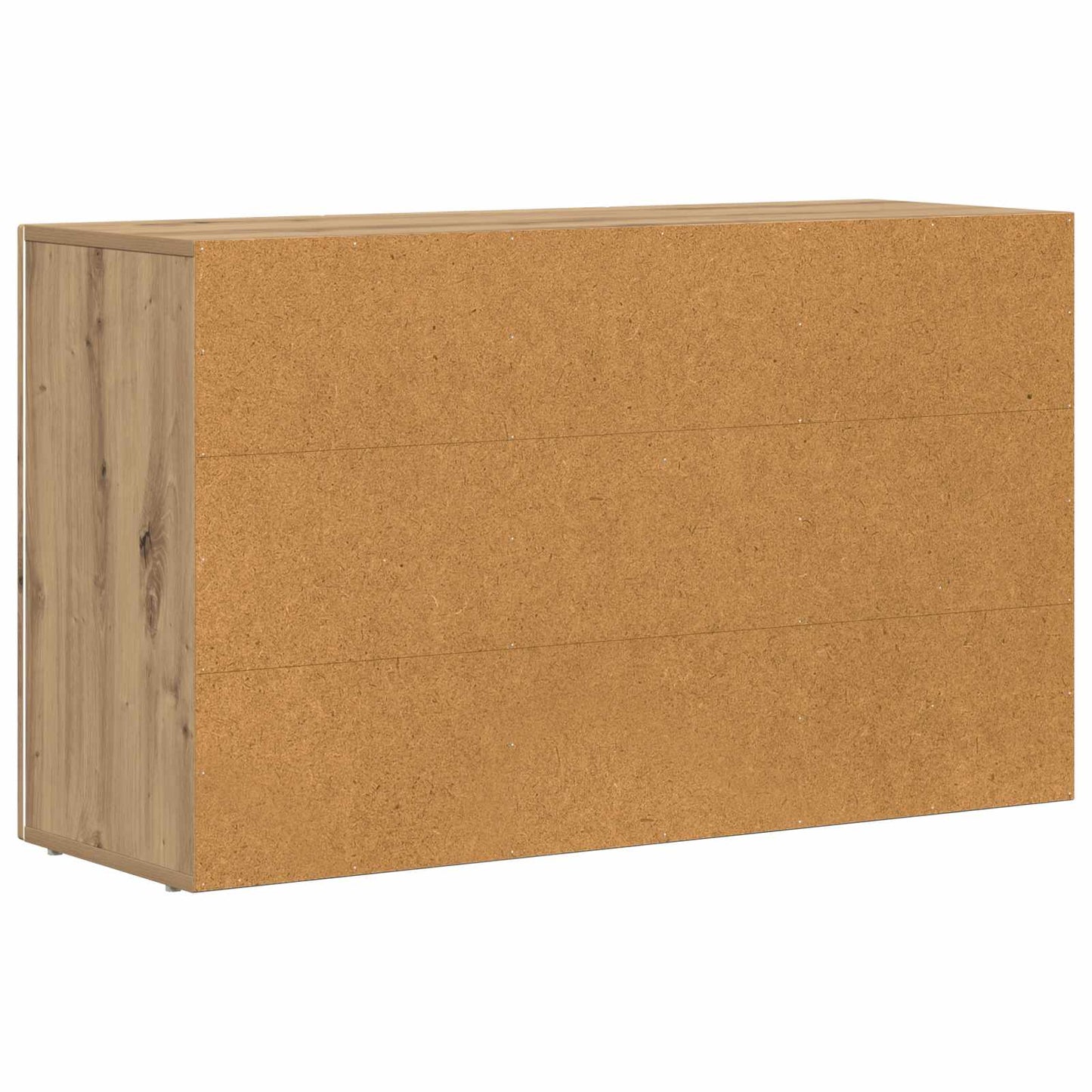 vidaXL Πλαϊνό γραφείο Artisan Oak 100 x 35 x 59 εκ Επεξεργασμένο ξύλο