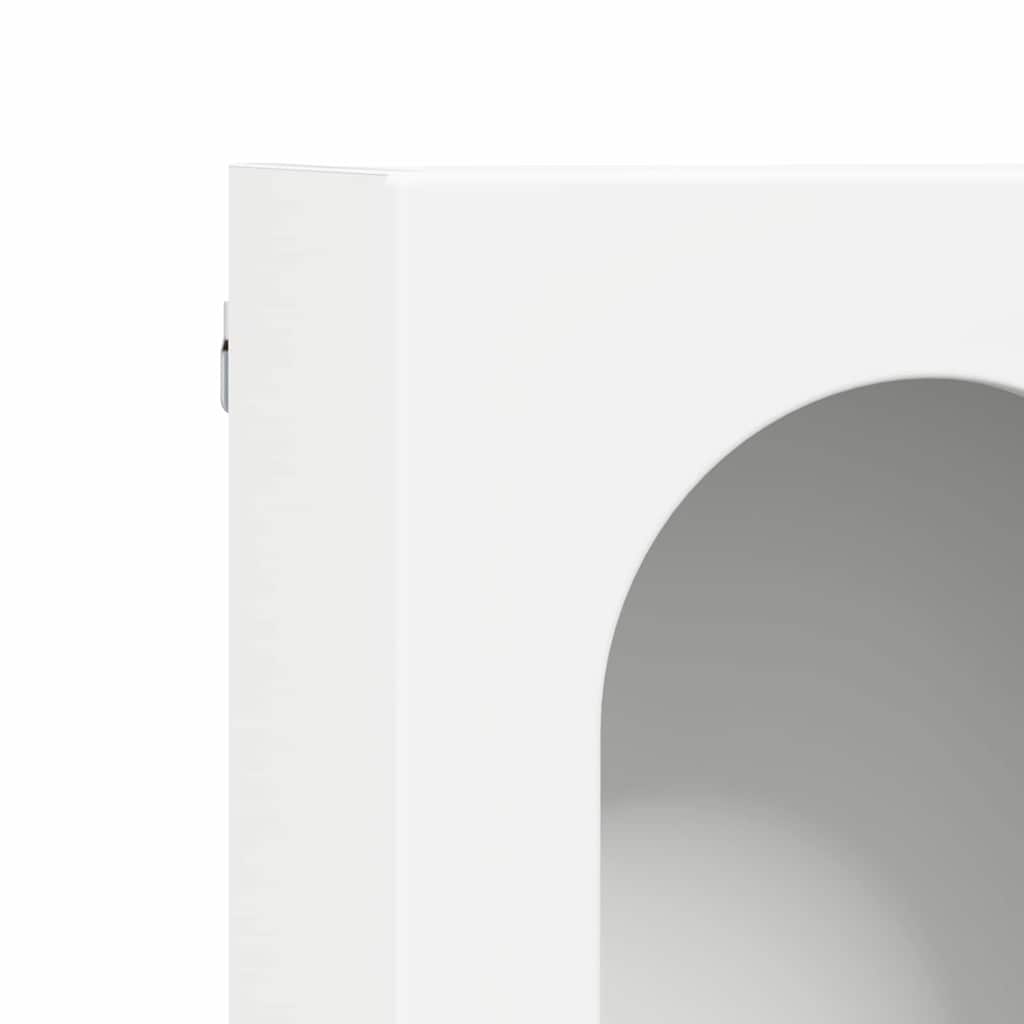 vidaXL Κρεμαστό ντουλάπι Λευκό 60 x 20 x 40 εκ Επεξεργασμένο ξύλο