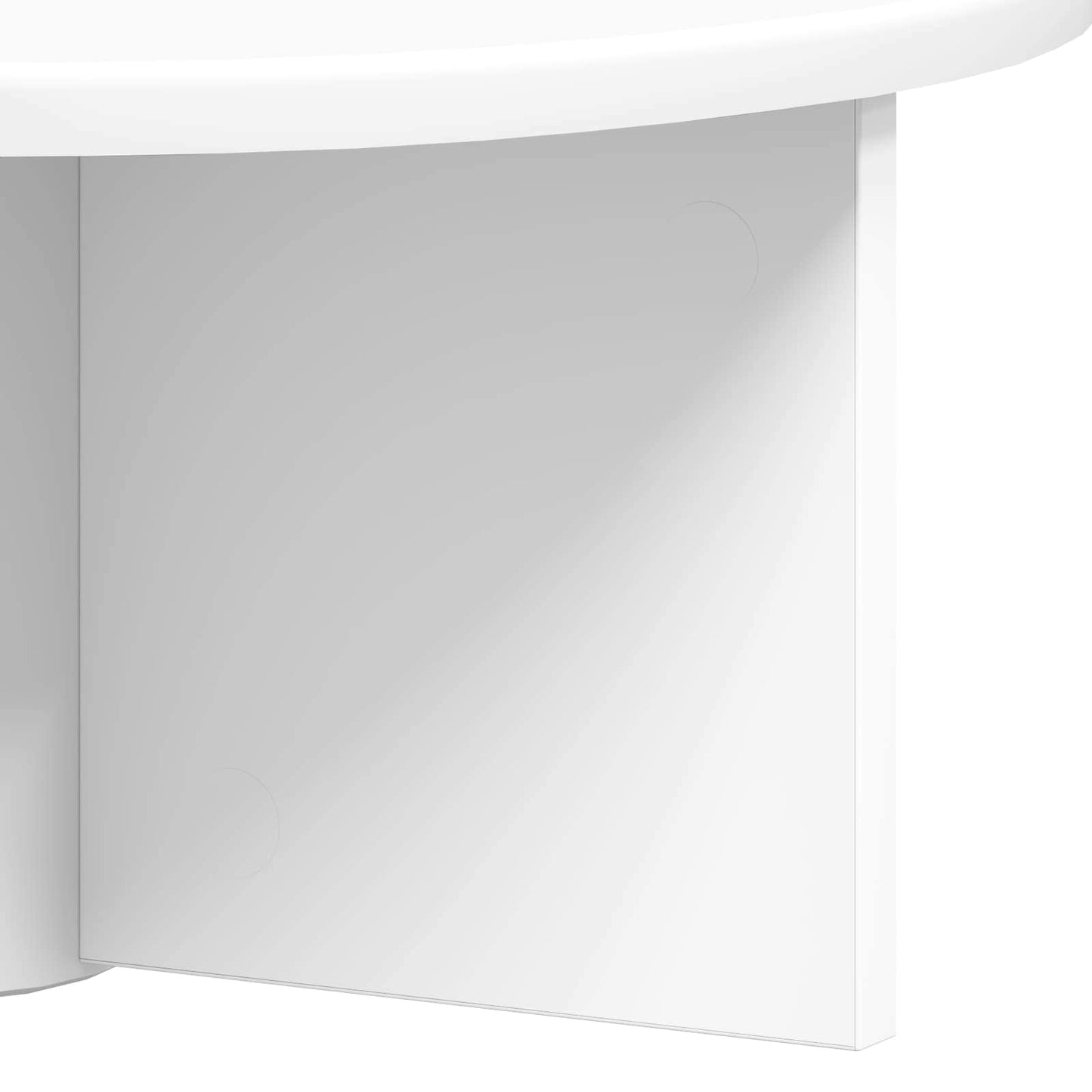vidaXL Ράφι Τοίχου Επιτοίχιο Λευκό 38 x 19 x 19 εκ Επεξεργασμένο ξύλο