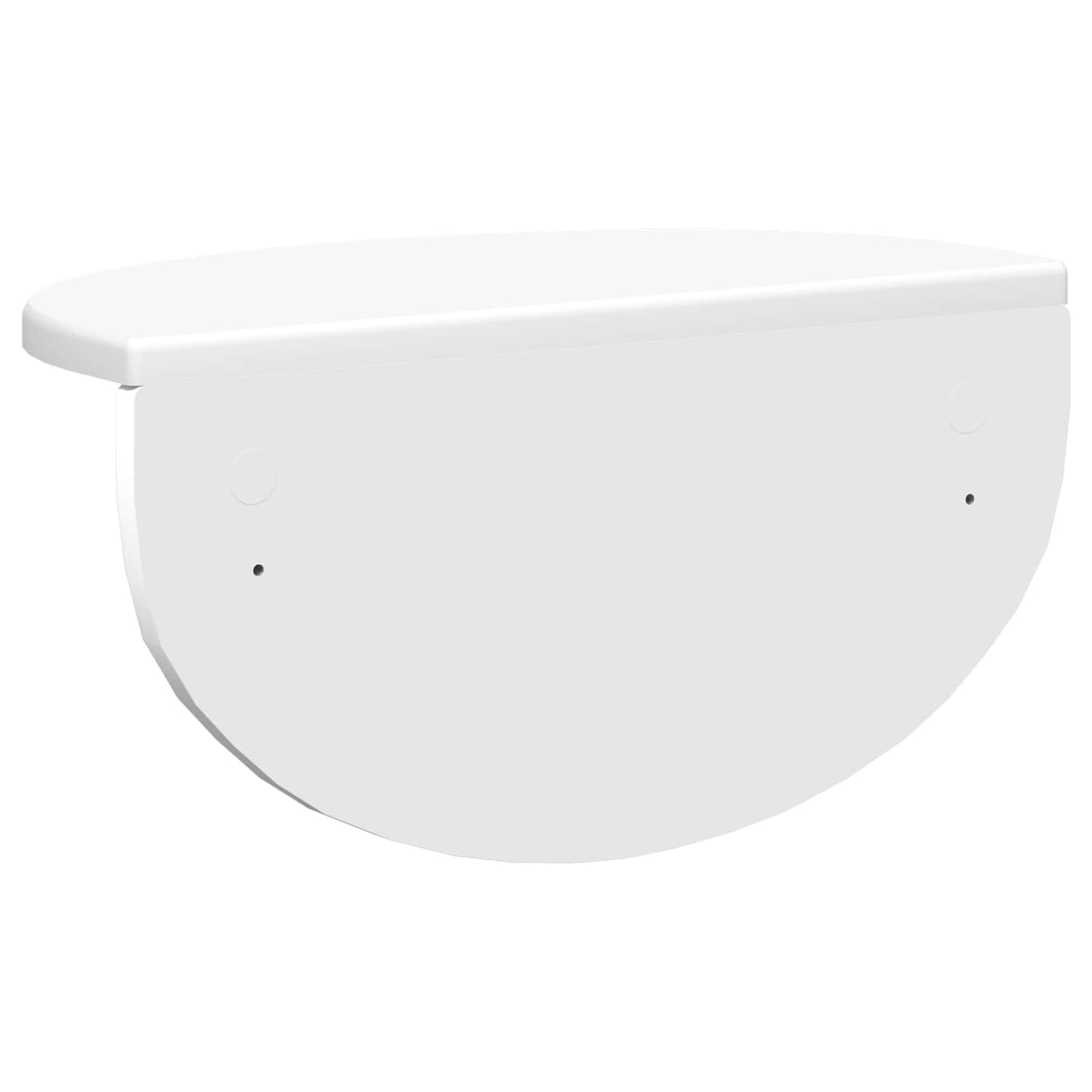 vidaXL Ράφι Τοίχου Επιτοίχιο Λευκό 38 x 19 x 19 εκ Επεξεργασμένο ξύλο