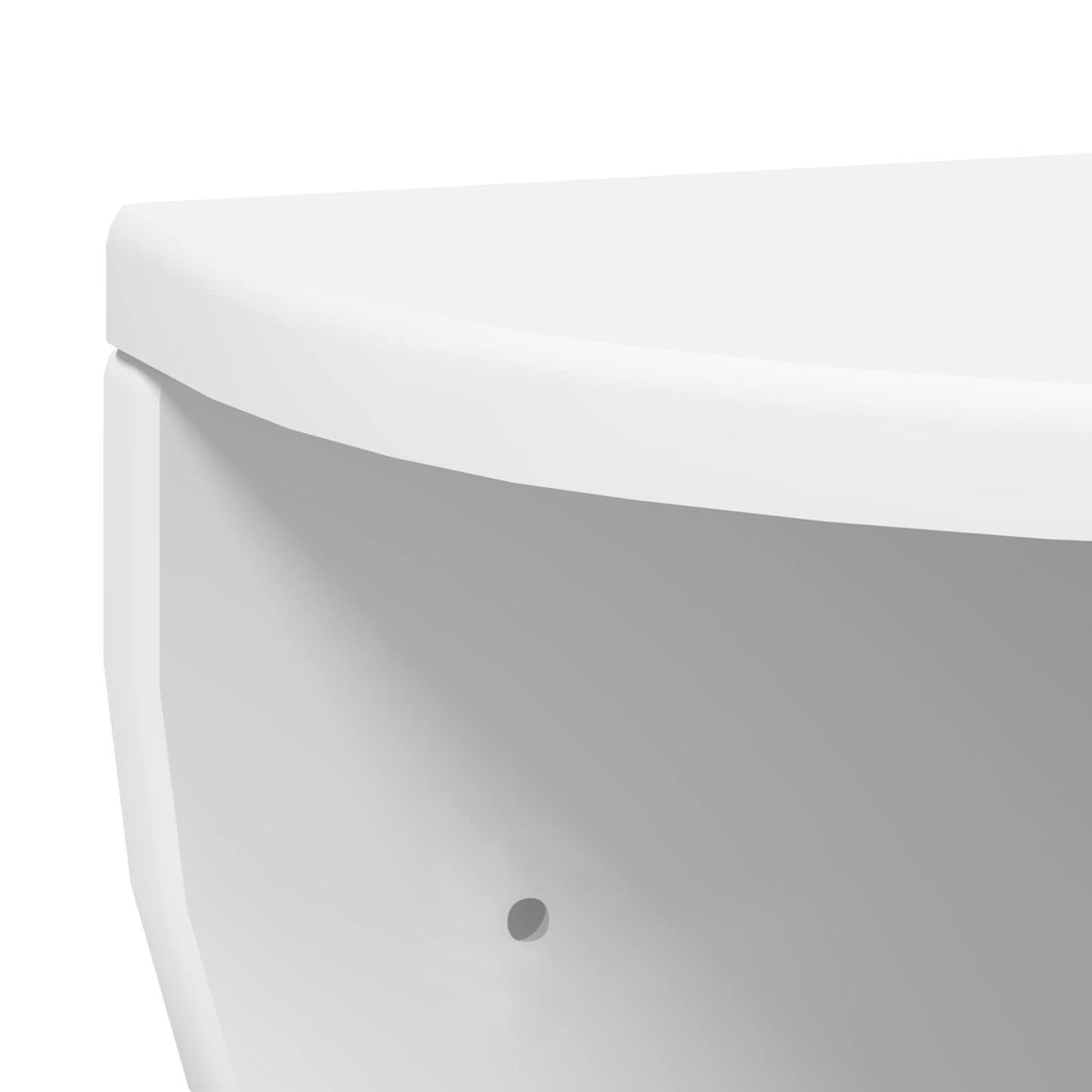 vidaXL Ράφι Τοίχου 2 pcs Λευκό 38 x 19 x 19 εκ Επεξεργασμένο ξύλο