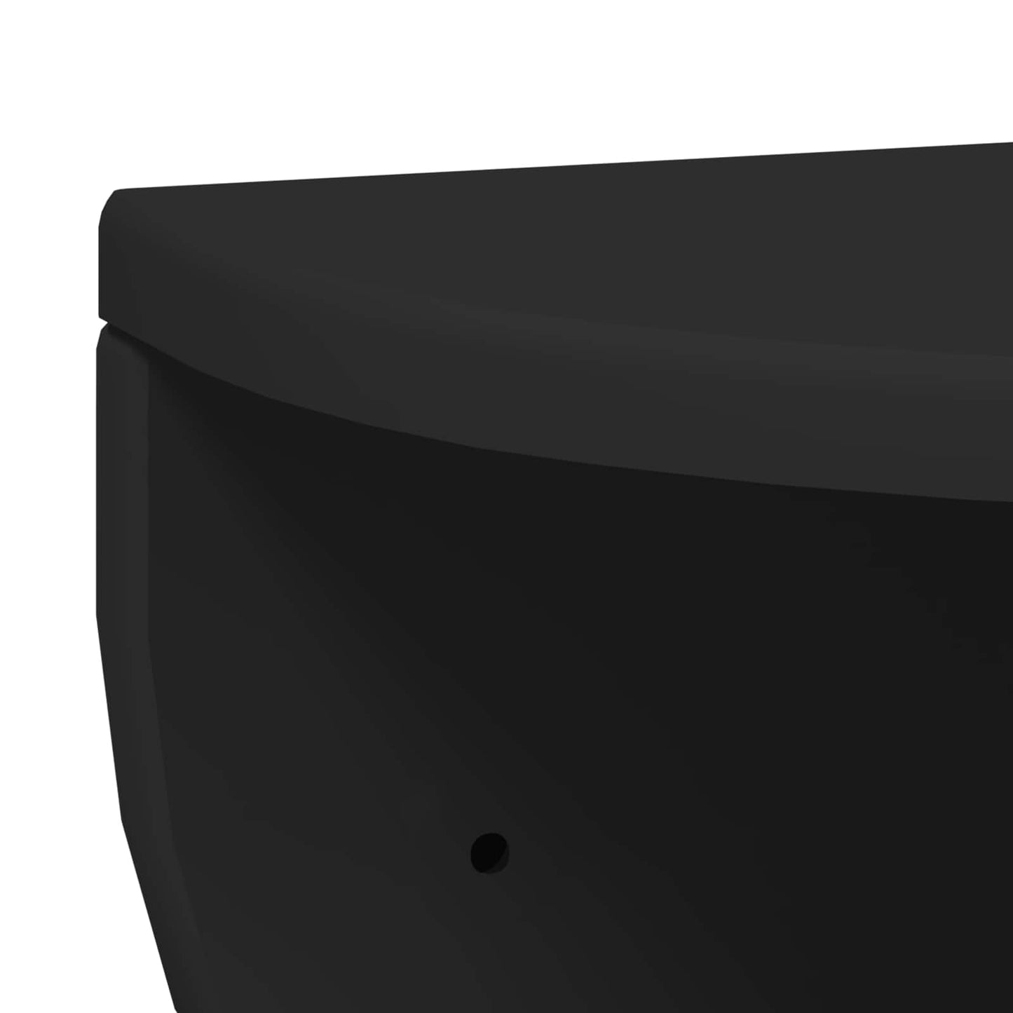 vidaXL Ράφι Τοίχου 2 pcs Μαύρο 38 x 19 x 19 εκ Επεξεργασμένο ξύλο