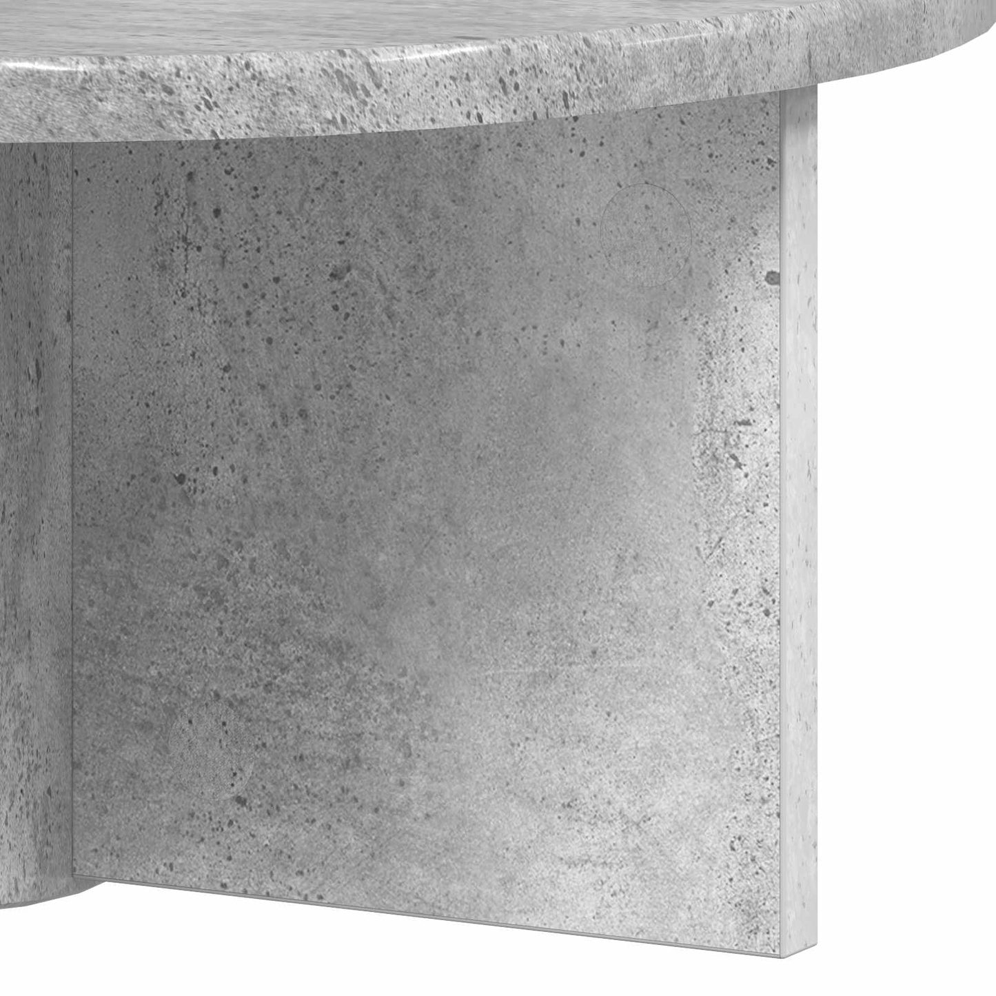 vidaXL Ράφι Τοίχου Επιτοίχιο Σκυρόδεμα Γκρι 38 x 19 x 19 εκ