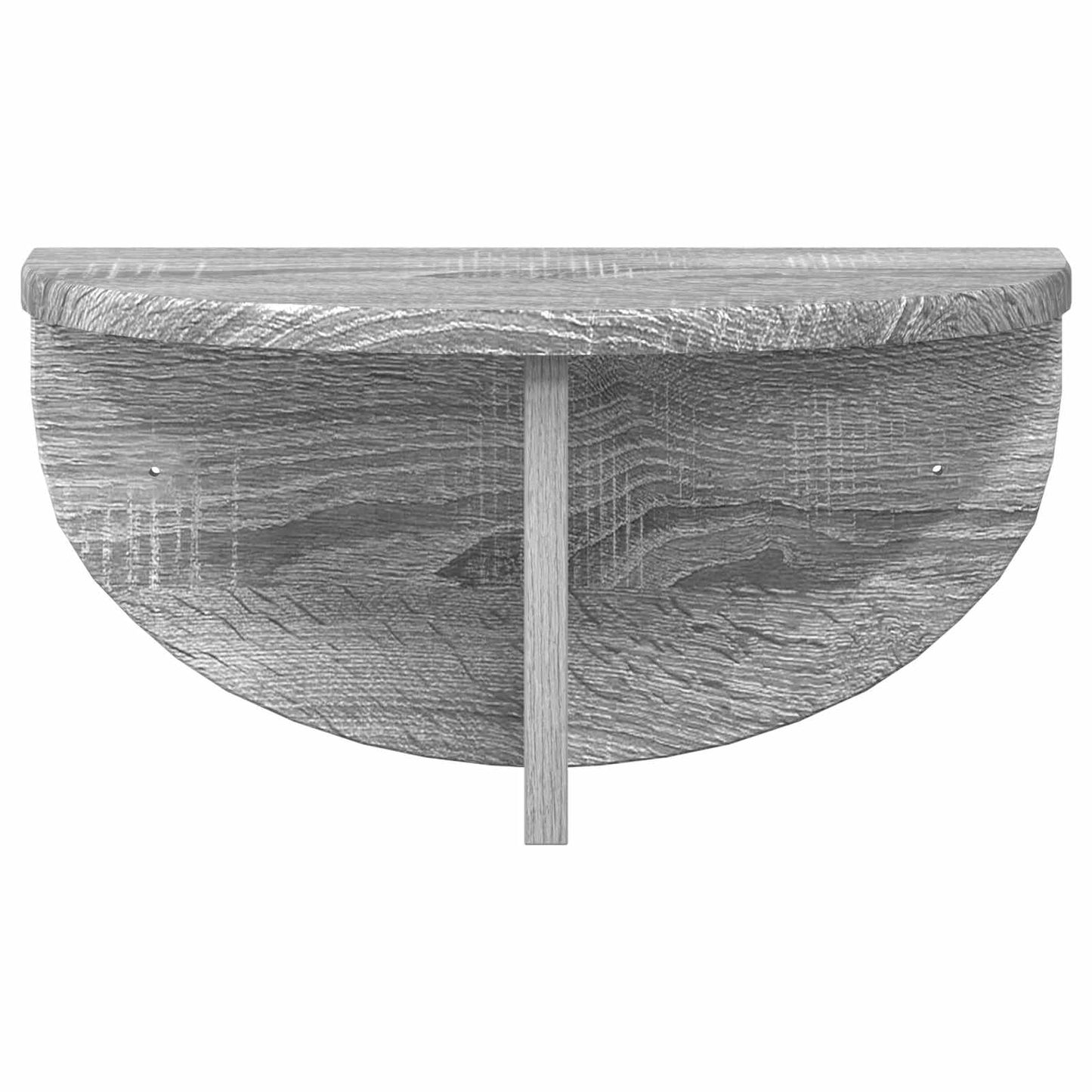 vidaXL Ράφι Τοίχου Επιτοίχιο 2 pcs Γκρίζο Σονομα 38 x 19 x 19 εκ
