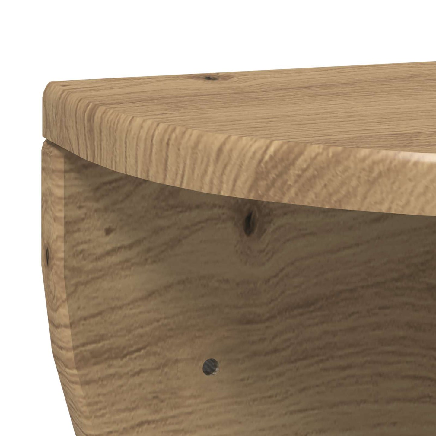 vidaXL Ράφι Τοίχου Artisan Oak 38 x 19 x 19 εκ Επεξεργασμένο ξύλο