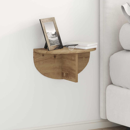 vidaXL Ράφι Τοίχου Επιτοίχιο 2 pcs Artisan Oak 38 x 19 x 19 εκ