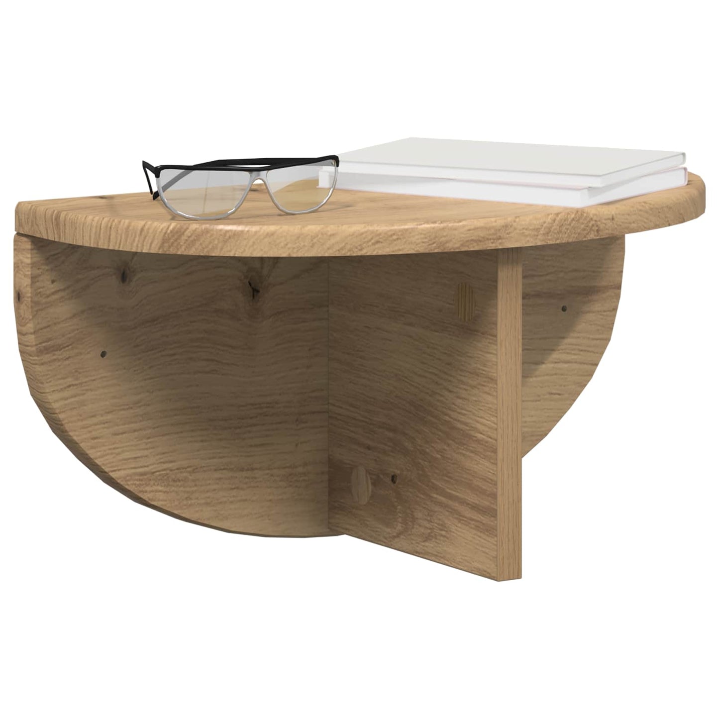 vidaXL Ράφι Τοίχου Επιτοίχιο 2 pcs Artisan Oak 38 x 19 x 19 εκ