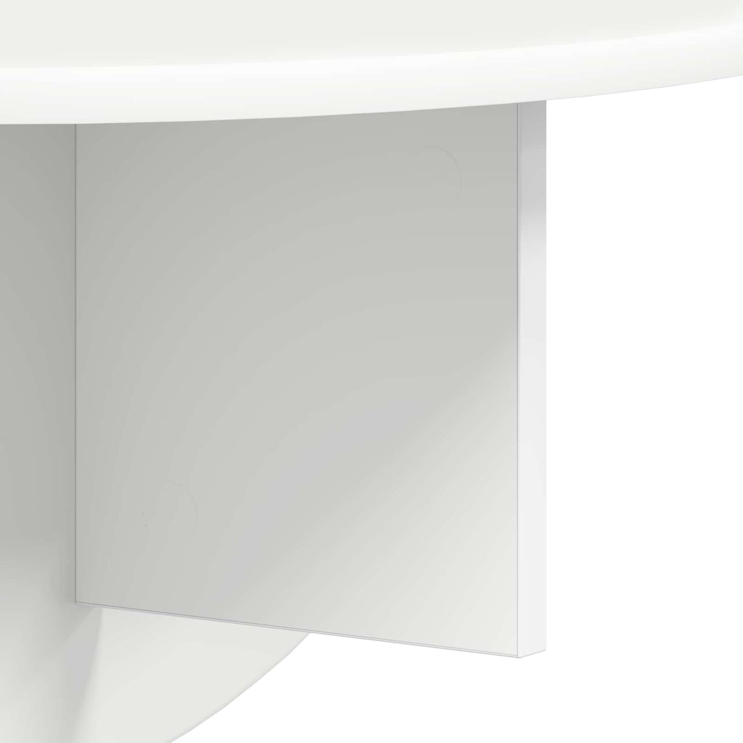 vidaXL Ράφι Τοίχου Επιτοίχιο Λευκό 38 x 19 x 19 εκ Επεξεργασμένο ξύλο
