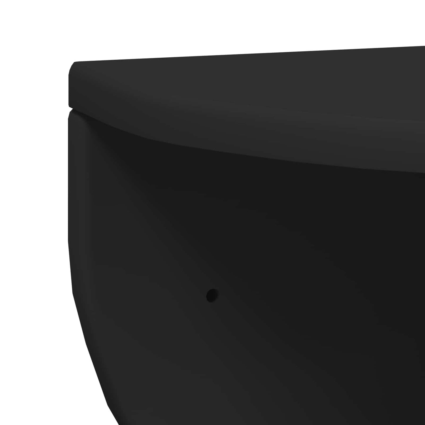 vidaXL Ράφι Τοίχου 2 pcs Μαύρο 38 x 19 x 19 εκ Επεξεργασμένο ξύλο