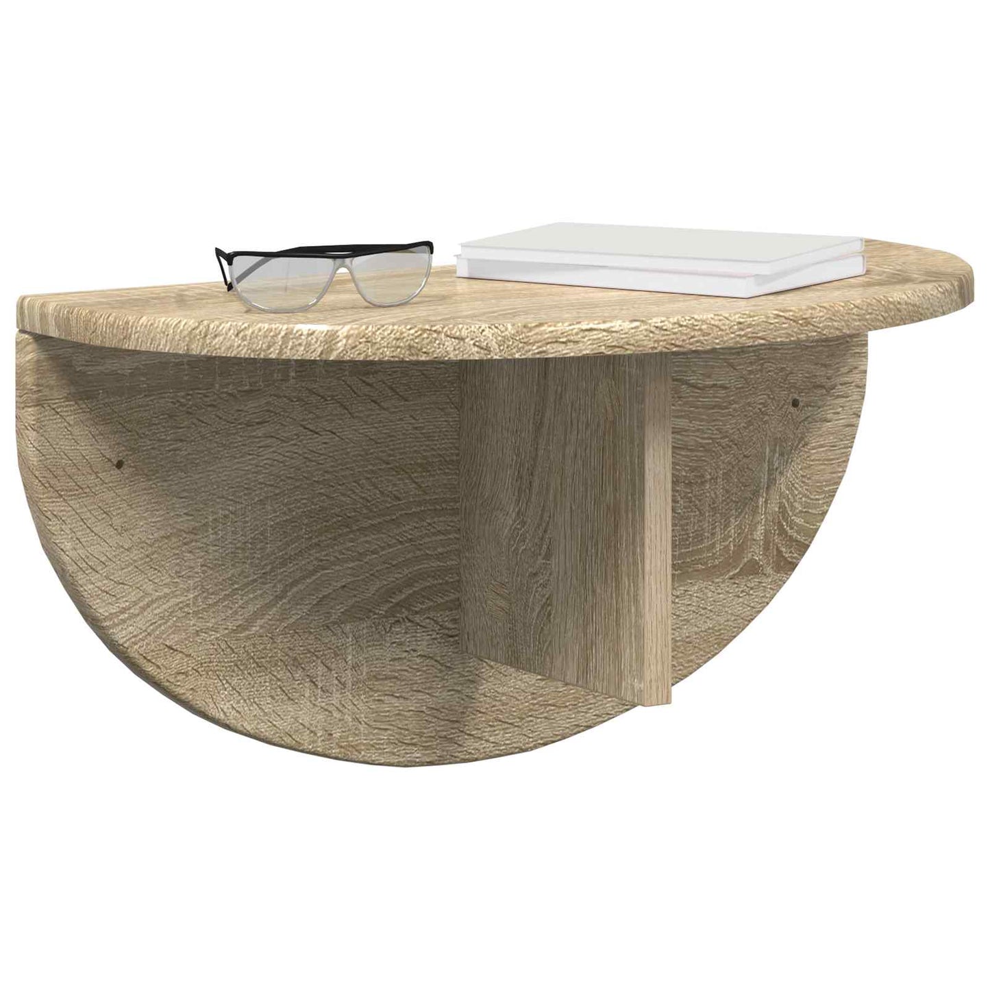 vidaXL Ράφι Τοίχου Επιτοίχιο 2 pcs Δρύς Sonoma 38 x 19 x 19 εκ