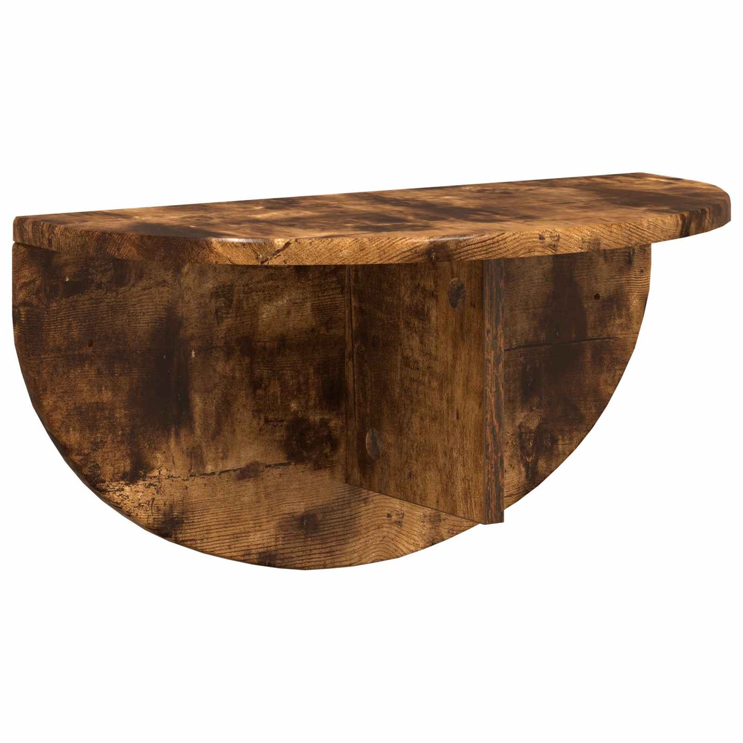 vidaXL Ράφι Τοίχου Επιτοίχιο 2 pcs Καπνιστό Δρύς 38 x 19 x 19 εκ