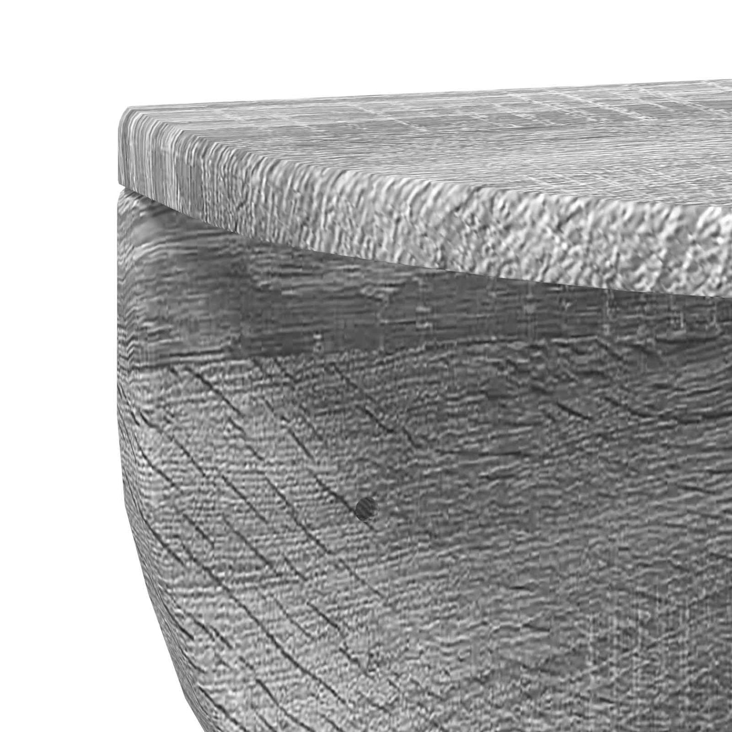 vidaXL Ράφι Τοίχου Γκρίζο Σονομα 38 x 19 x 19 εκ Επεξεργασμένο ξύλο