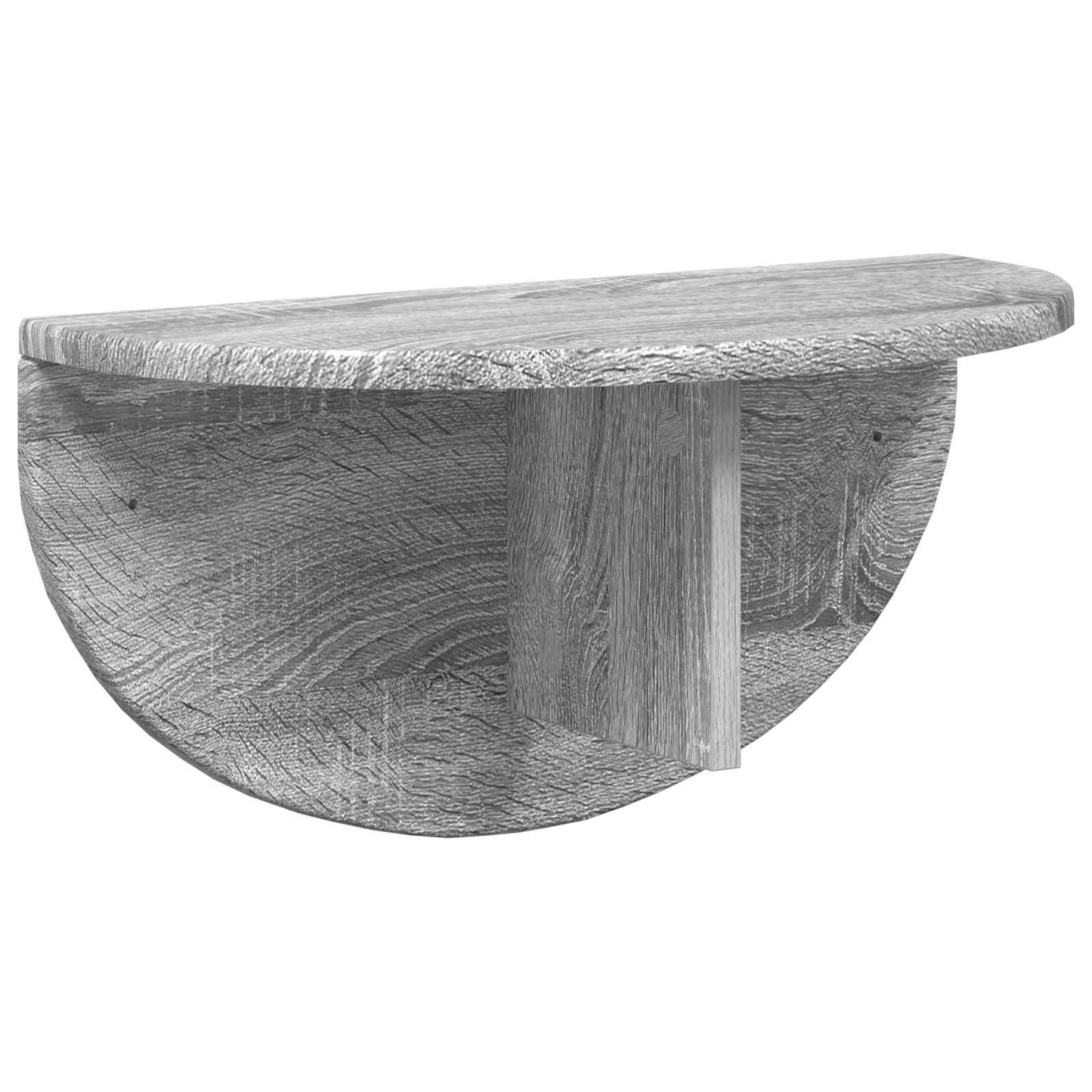 vidaXL Ράφι Τοίχου Γκρίζο Σονομα 38 x 19 x 19 εκ Επεξεργασμένο ξύλο