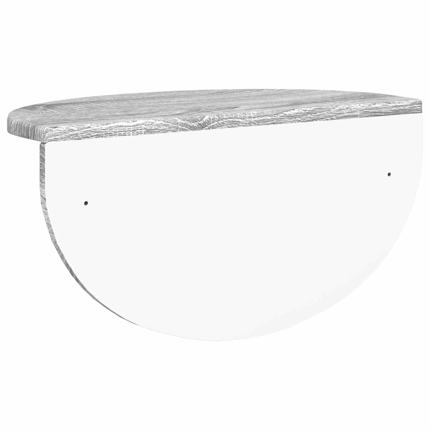 vidaXL Ράφι Τοίχου Επιτοίχιο 2 pcs Γκρίζο Σονομα 38 x 19 x 19 εκ