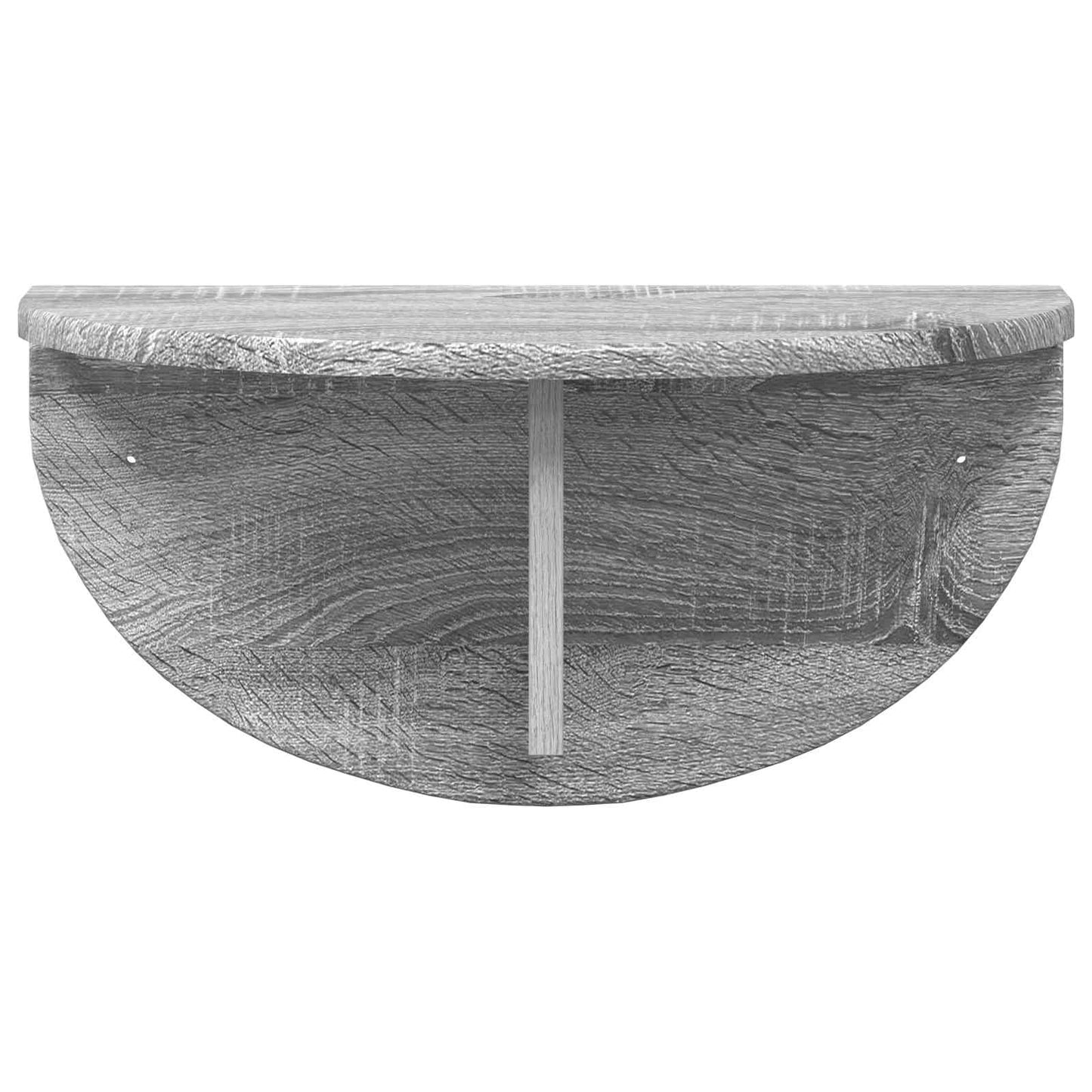 vidaXL Ράφι Τοίχου Επιτοίχιο 2 pcs Γκρίζο Σονομα 38 x 19 x 19 εκ