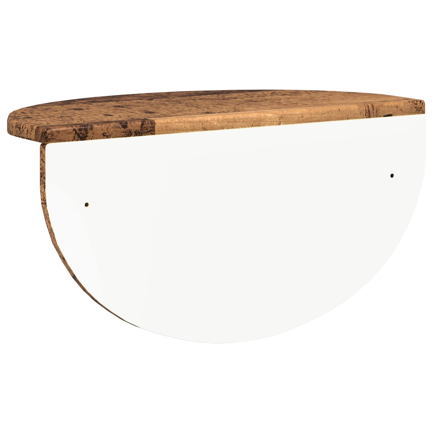 vidaXL Ράφι Τοίχου 2 pcs Παλιό ξύλο 38 x 19 x 19 εκ Επεξεργασμένο ξύλο