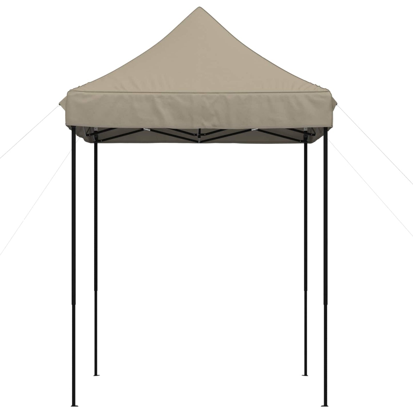 vidaXL Σκηνή Πάρτυ Taupe 200 x 200 x 306 εκ. Ύφασμα Όξφορντ