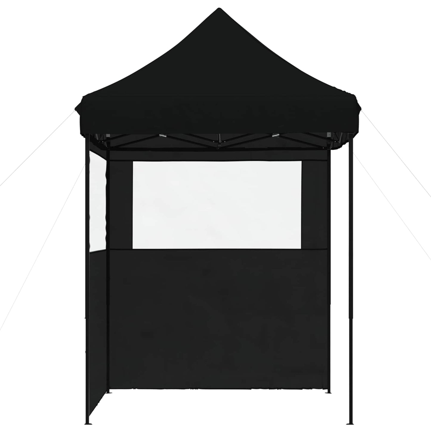 vidaXL Σκηνή Πάρτυ Μαύρο 200 x 200 x 306 εκ. Ύφασμα Όξφορντ
