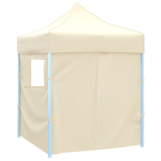 vidaXL Σκηνή Πάρτυ Κρεμ 200 x 200 x 315 εκ. Ύφασμα Όξφορντ