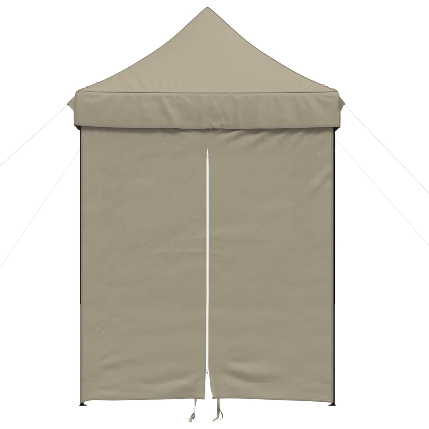 vidaXL Σκηνή Πάρτυ Taupe 200 x 200 x 306 εκ. Ύφασμα Όξφορντ