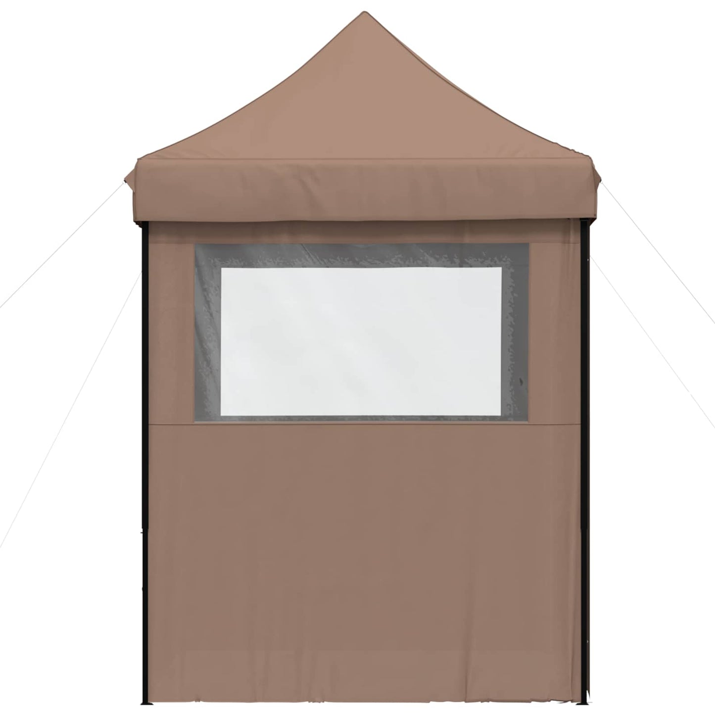 vidaXL Σκηνή Πάρτυ Καφέ 200 x 200 x 306 εκ. Ύφασμα Όξφορντ