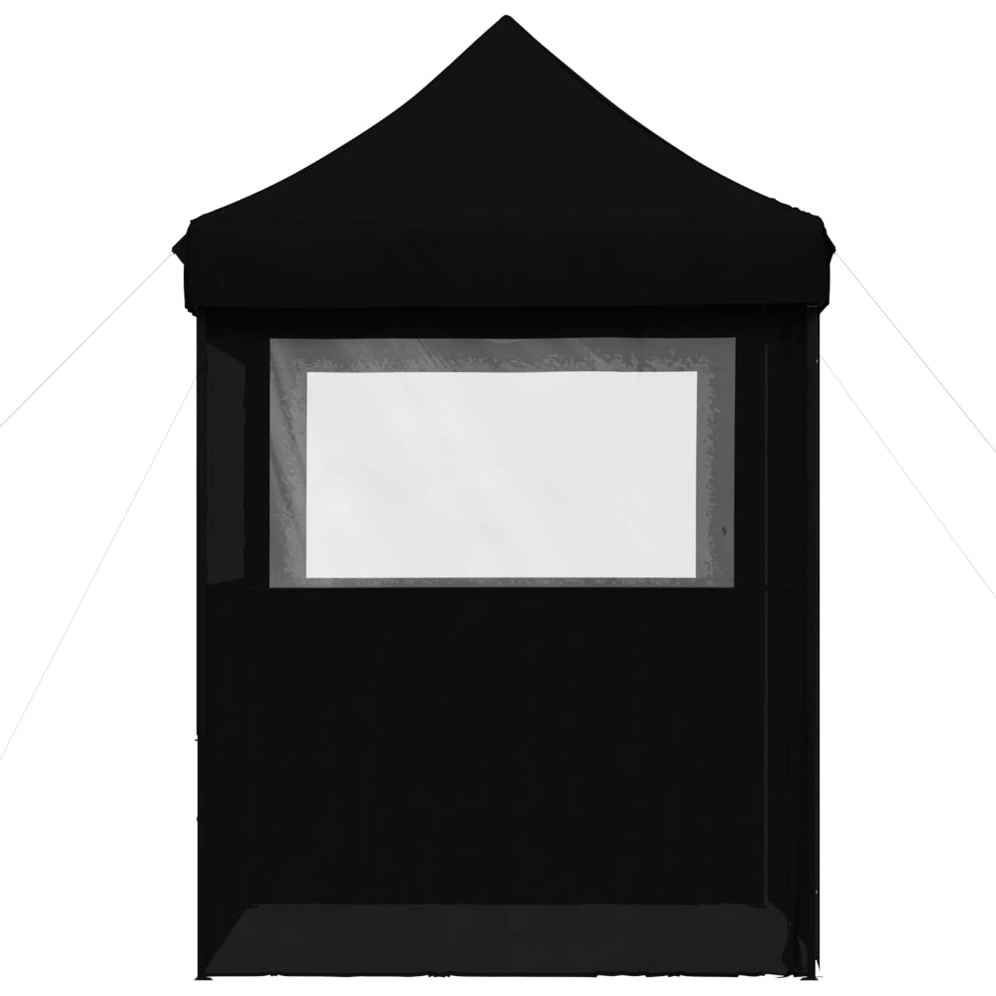 vidaXL Σκηνή Πάρτυ Μαύρο 200 x 200 x 306 εκ. Ύφασμα Όξφορντ