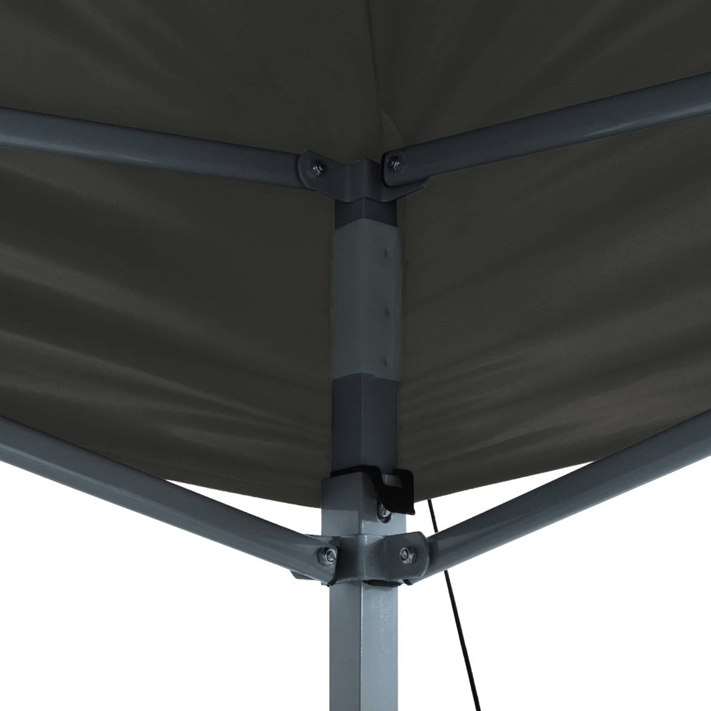 vidaXL Σκηνή Πάρτυ Ανθρακί 280 x 410 x 315 εκ. Ύφασμα Όξφορντ