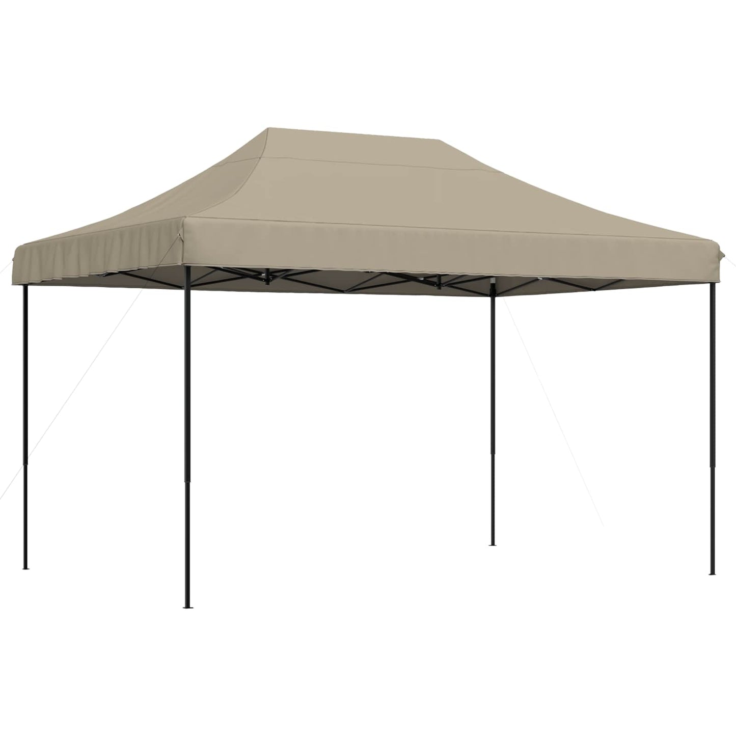 vidaXL Σκηνή Πάρτυ Taupe 279 x 410 x 315 εκ. Ύφασμα Όξφορντ