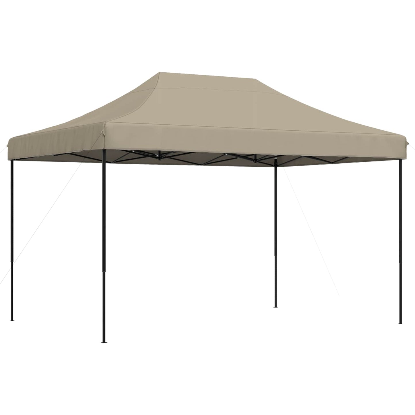 vidaXL Σκηνή Πάρτυ Taupe 279 x 410 x 315 εκ. Ύφασμα Όξφορντ