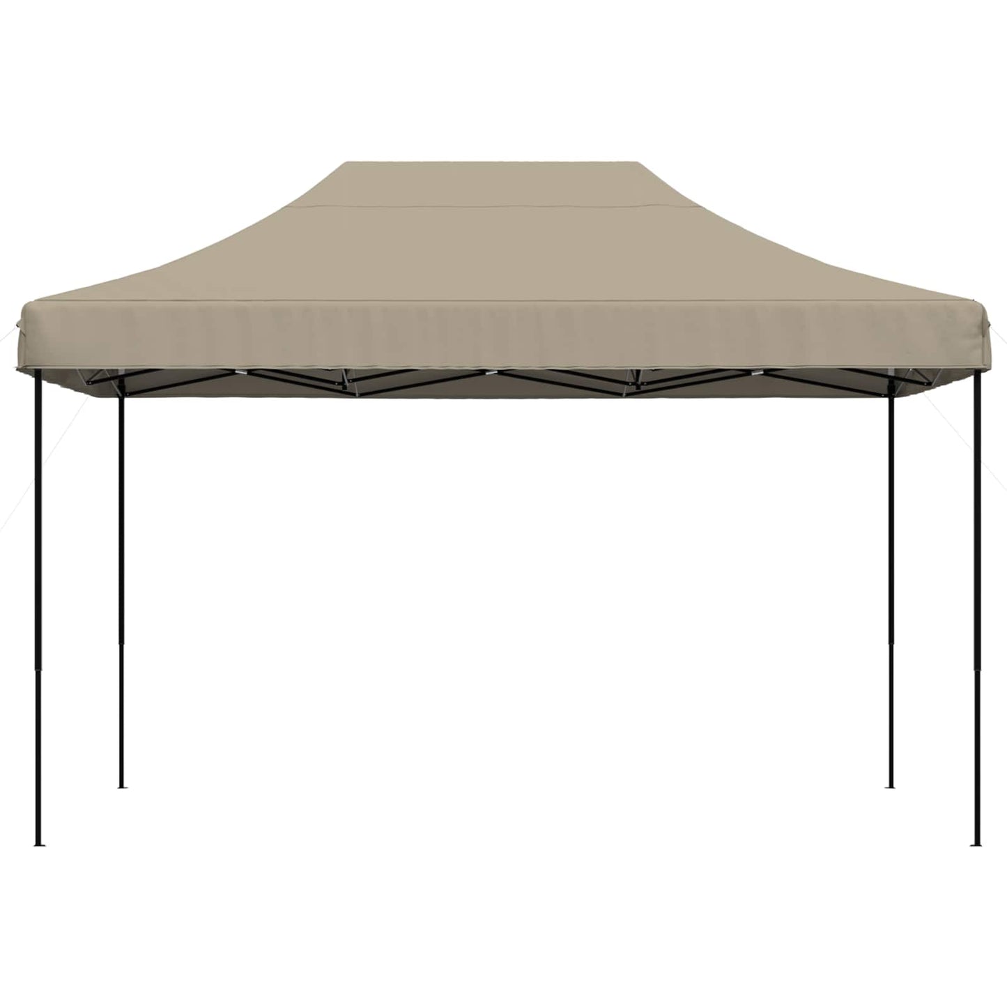 vidaXL Σκηνή Πάρτυ Taupe 279 x 410 x 315 εκ. Ύφασμα Όξφορντ