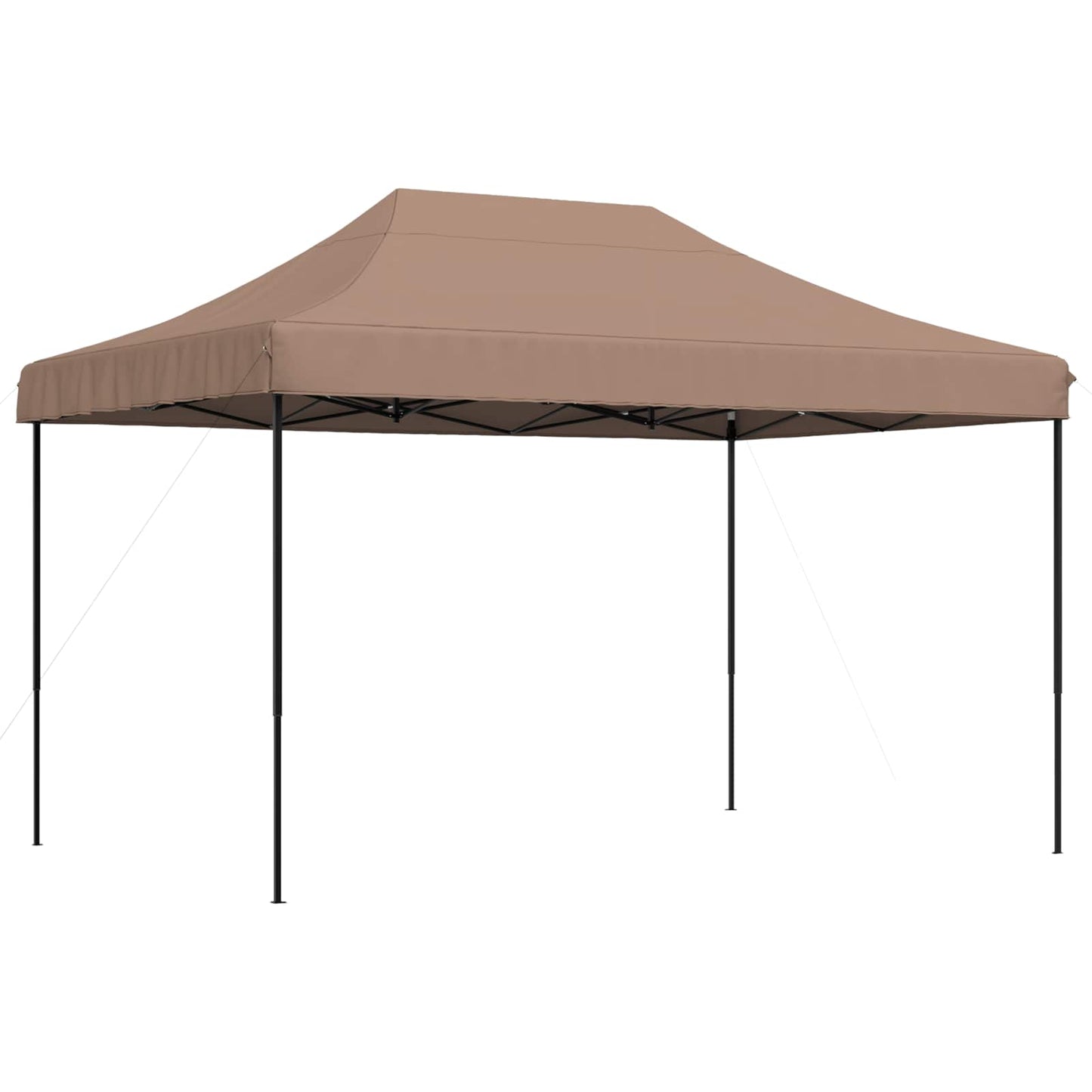 vidaXL Σκηνή Πάρτυ Καφέ 279 x 410 x 315 εκ. Ύφασμα Όξφορντ