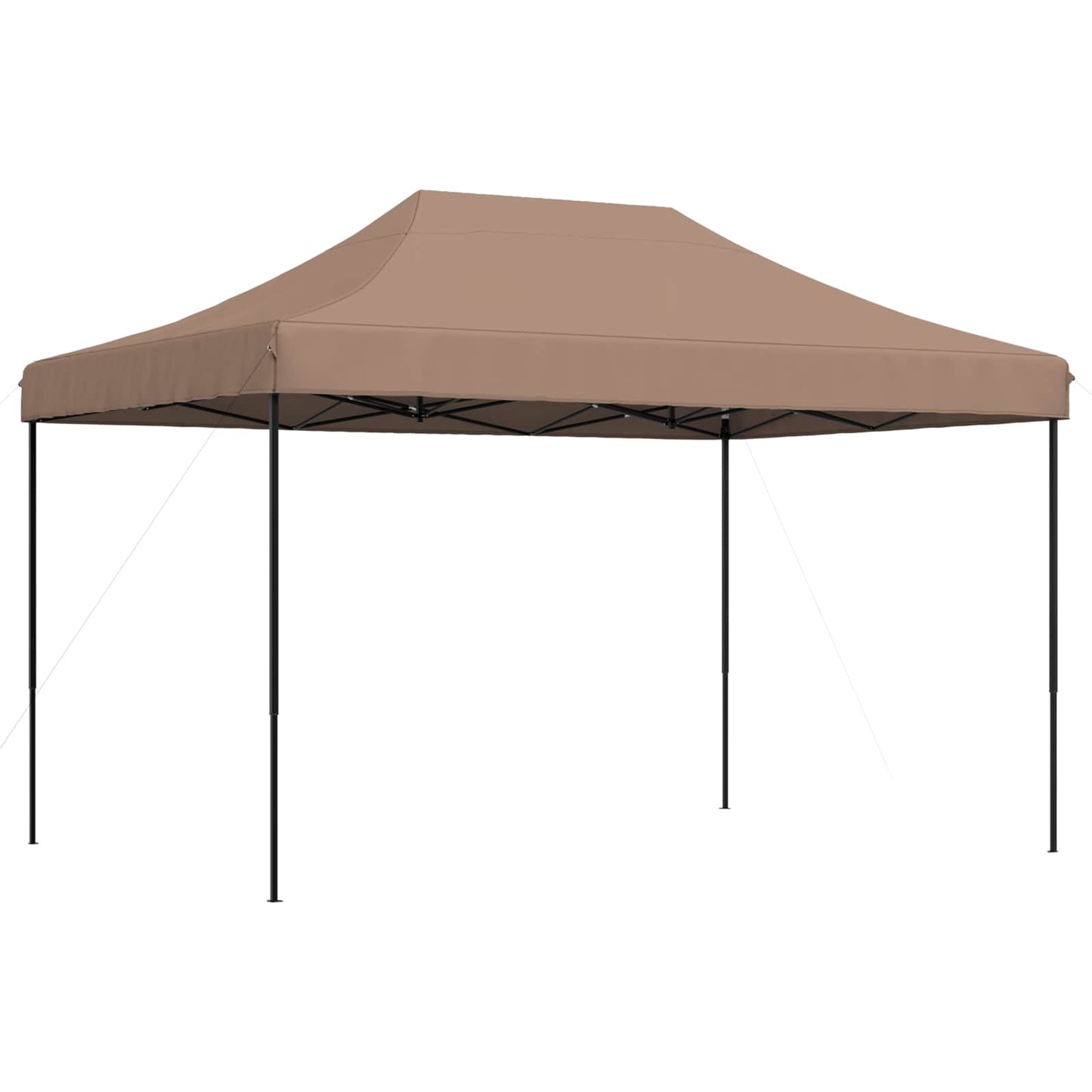 vidaXL Σκηνή Πάρτυ Καφέ 279 x 410 x 315 εκ. Ύφασμα Όξφορντ