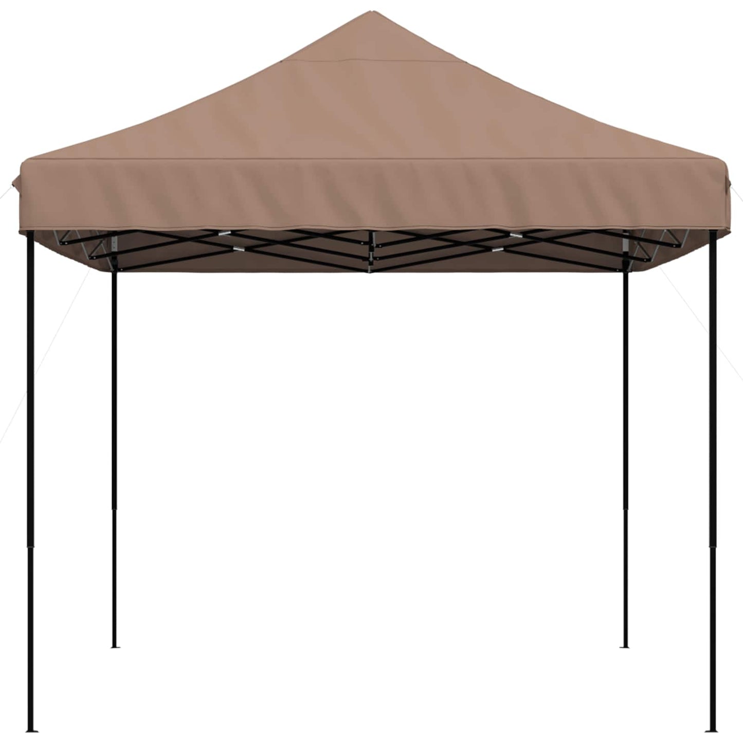 vidaXL Σκηνή Πάρτυ Καφέ 279 x 410 x 315 εκ. Ύφασμα Όξφορντ