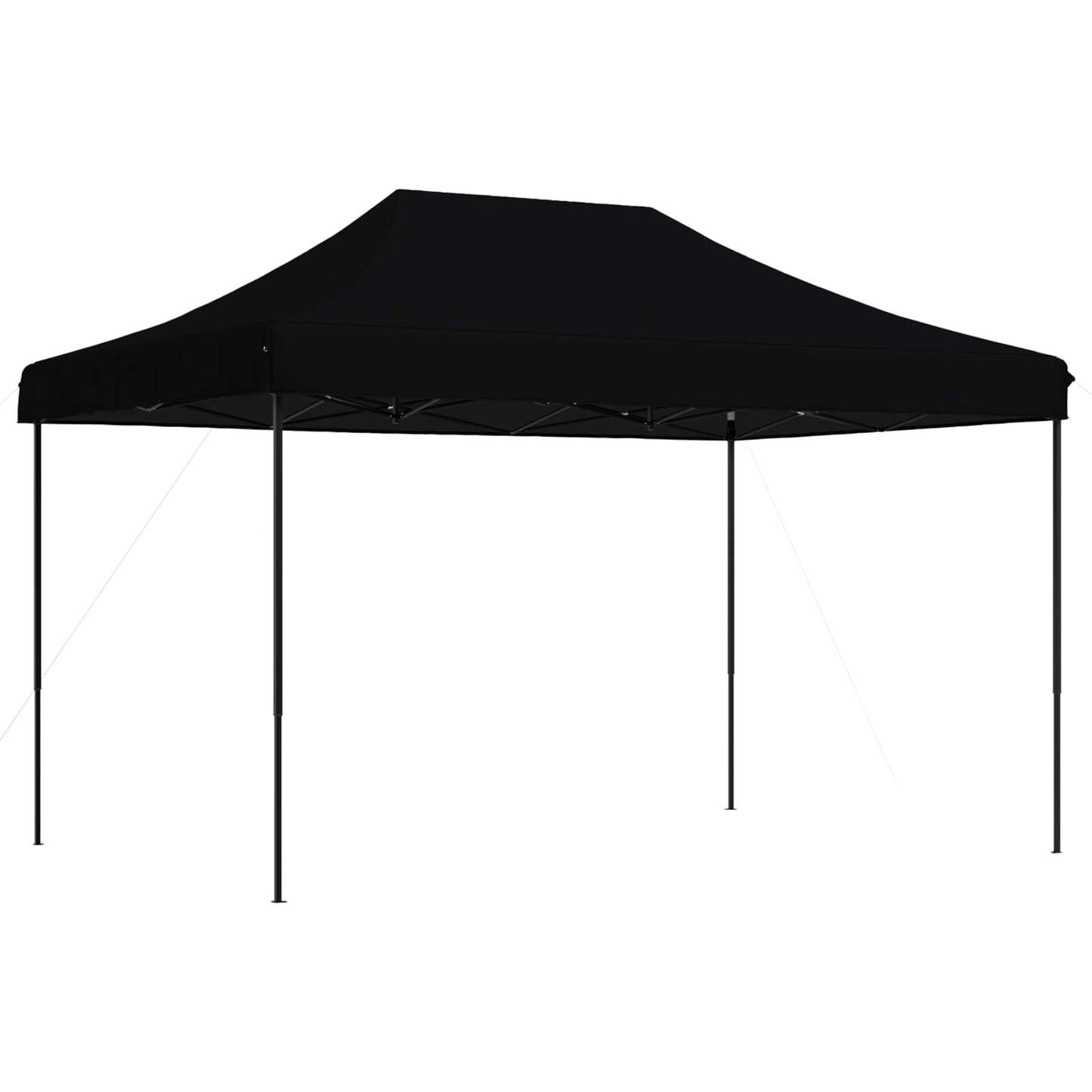 vidaXL Σκηνή Πάρτυ Μαύρο 279 x 410 x 315 εκ. Ύφασμα Όξφορντ