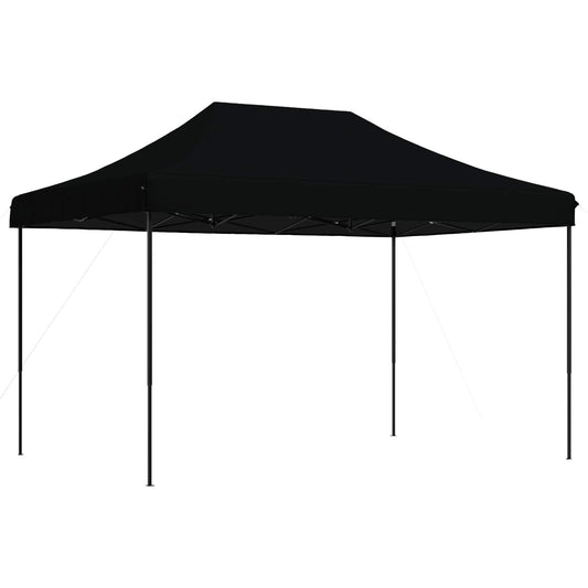 vidaXL Σκηνή Πάρτυ Μαύρο 279 x 410 x 315 εκ. Ύφασμα Όξφορντ