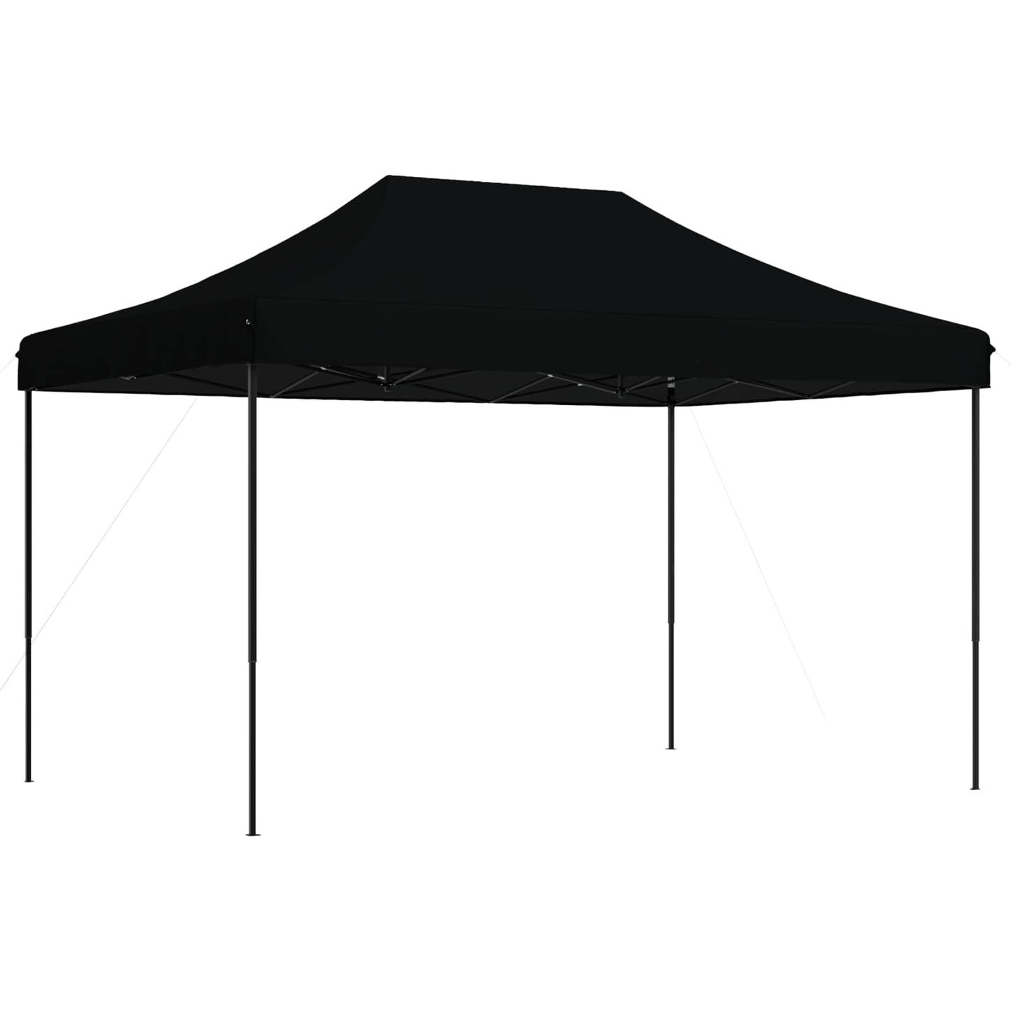 vidaXL Σκηνή Πάρτυ Μαύρο 279 x 410 x 315 εκ. Ύφασμα Όξφορντ