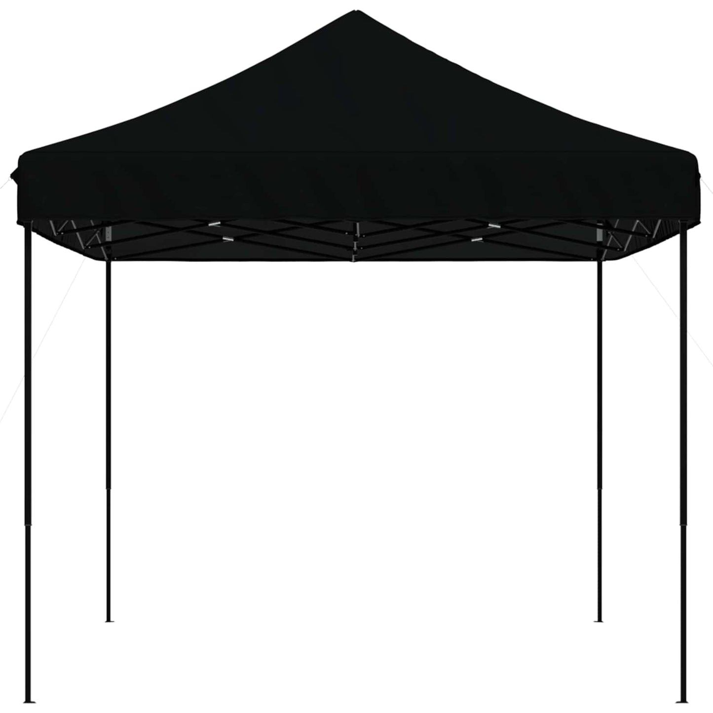 vidaXL Σκηνή Πάρτυ Μαύρο 279 x 410 x 315 εκ. Ύφασμα Όξφορντ